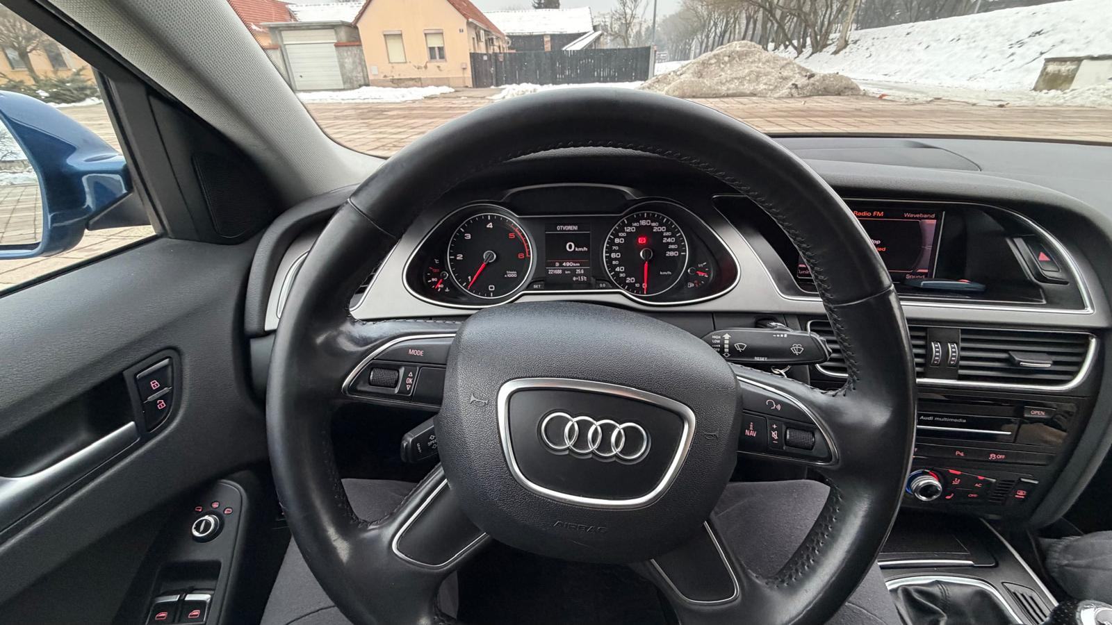 Audi A4 2,0 TDI, 143KS, 2013.g, 224tkm, Ambiente *Navi*Aut.Klima*Xenon, fotografija 10