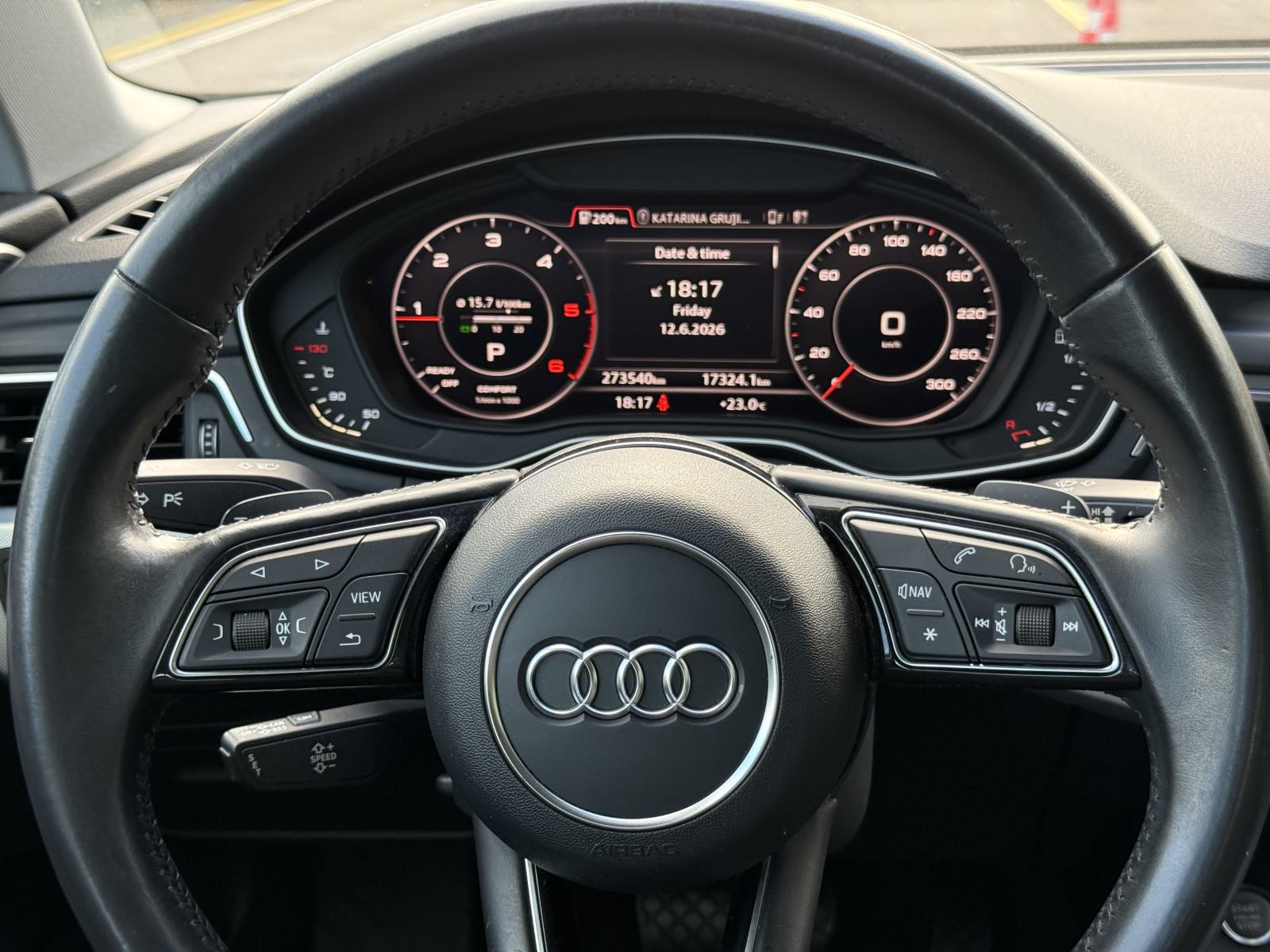 Audi A4 2,0 TDI 190ks quattro Sport S-tronic virtual cockpit, fotografija 20