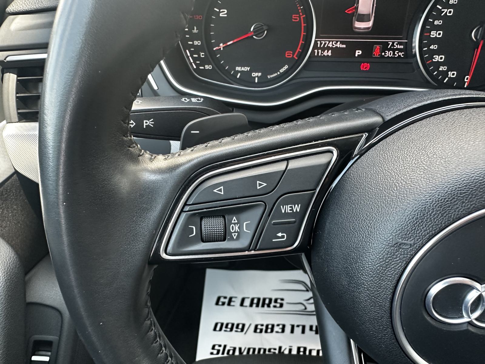 Audi A4 2,0 TDI SPORT S TRONIC/F1/LED/NAVI/TEMPOMAT/SENZORI, fotografija 16