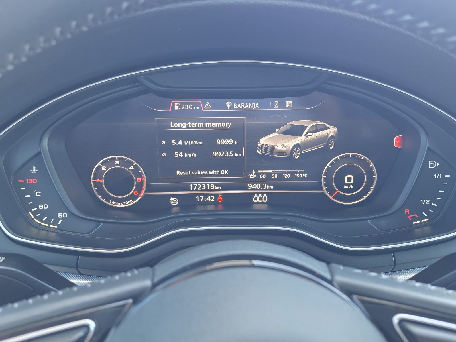 Audi A4 2,0 TDI,VIRTUAL, ALU,NAVI,XENON,172 T.K.M, fotografija 15