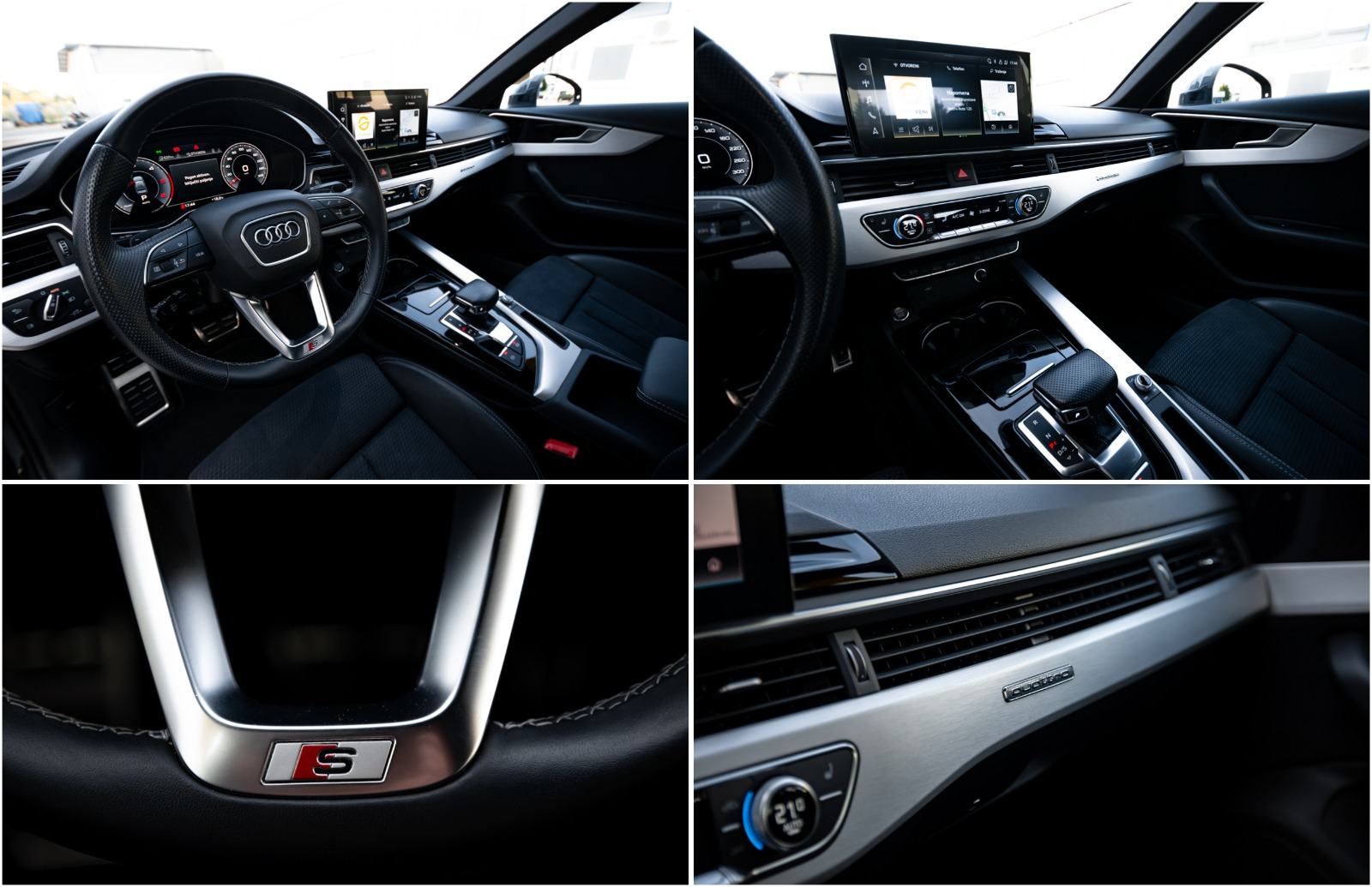 AUDI A4 2022g 2.0TDI 40 S-tronic S-line qatro 205ks hibrid ko nov dost, fotografija 11