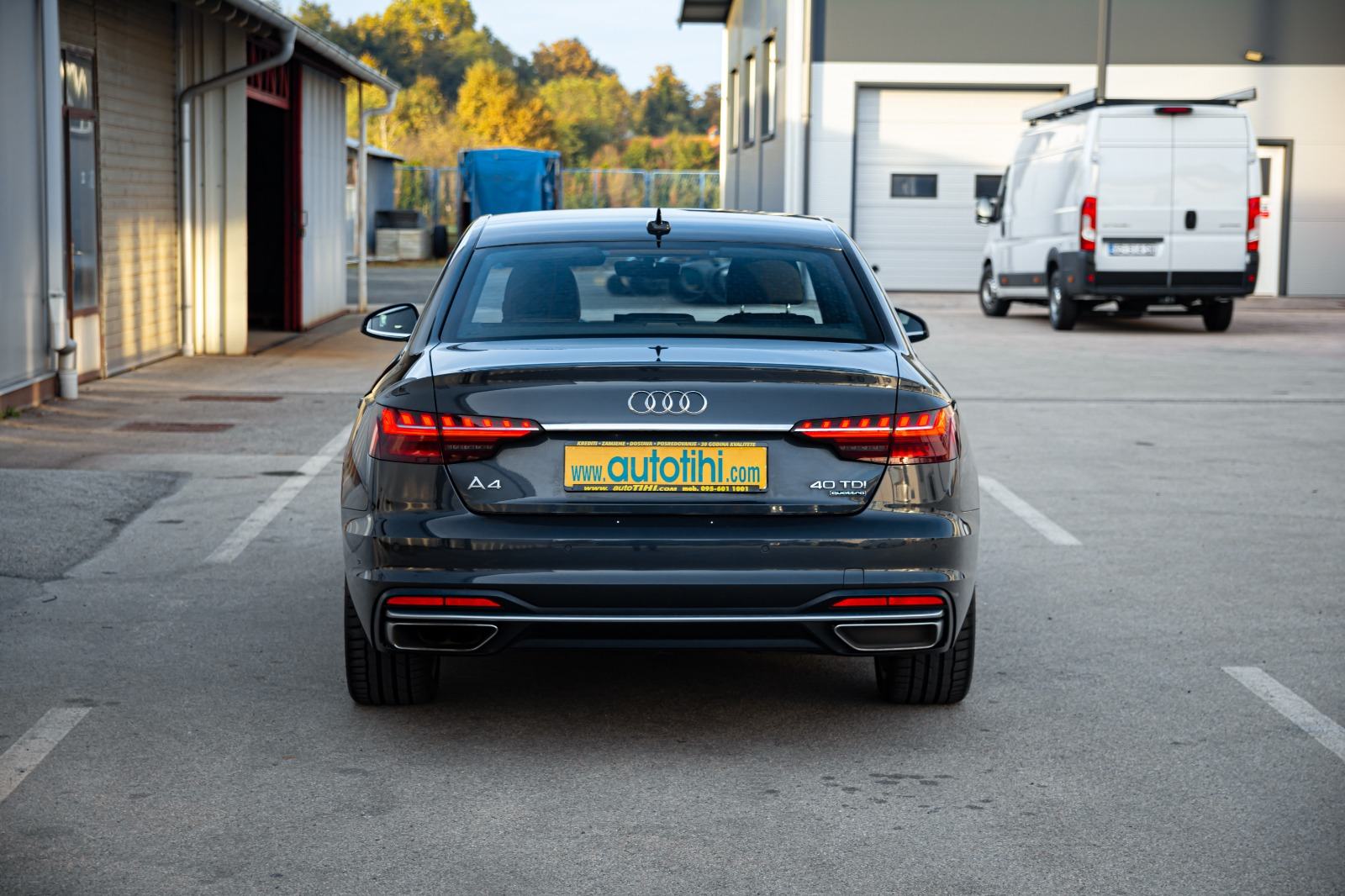 AUDI A4 2022g 2.0TDI 40 S-tronic S-line qatro 205ks hibrid ko nov dost, fotografija 5