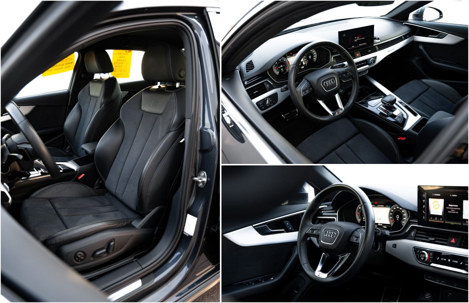 AUDI A4 2022g 2.0TDI 40 S-tronic S-line qatro 205ks hibrid ko nov dost, fotografija 14