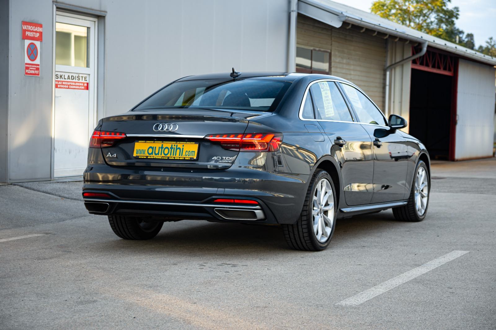 AUDI A4 2022g 2.0TDI 40 S-tronic S-line qatro 205ks hibrid ko nov dost, fotografija 6