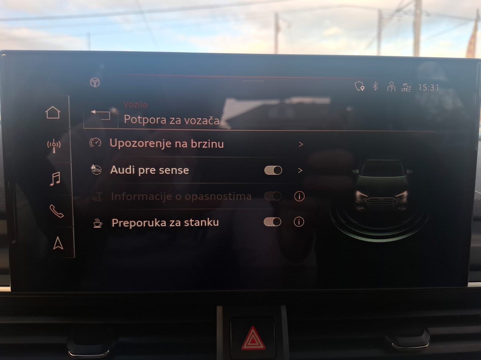 Audi A4 30 TDI S-Tronic Business KAMERA LED NAVI TEMPOMAT *GARANCIJA*, fotografija 17