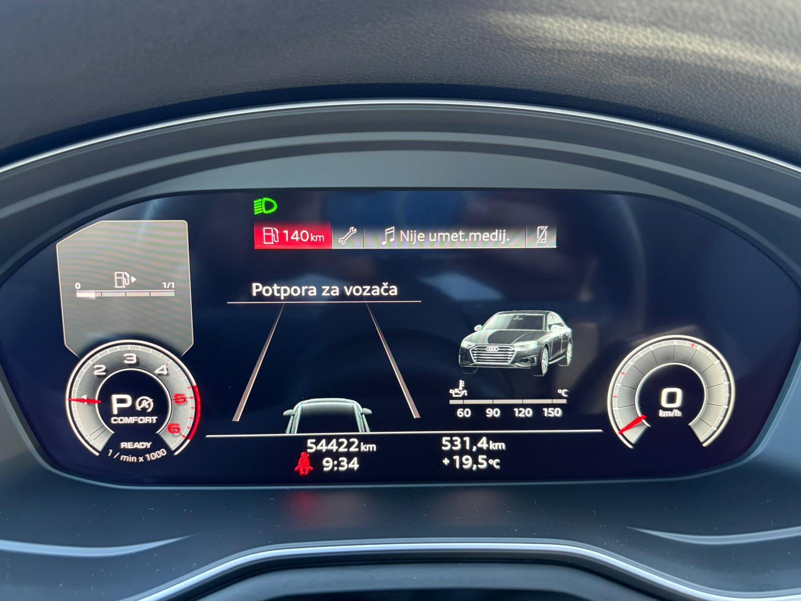 Audi A4 35 TDI S-line+;u Pdv-u;Full;HR;54Tkm;1vl;3 Zone Klima;GrSj;App, fotografija 15