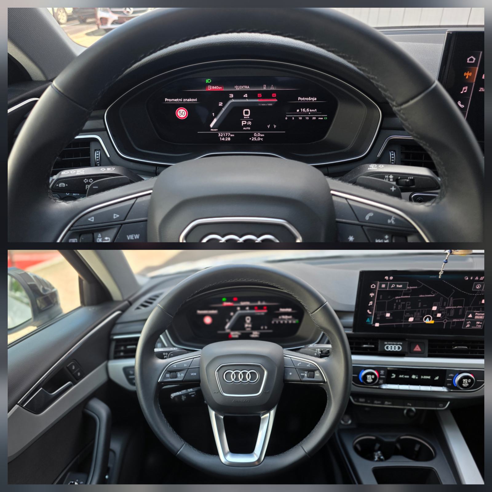 Audi A4 35 TDI, F1 AUT., VIRTUAL, FULL LED, NAVI, ACC, KAM, REG 01/27., fotografija 14