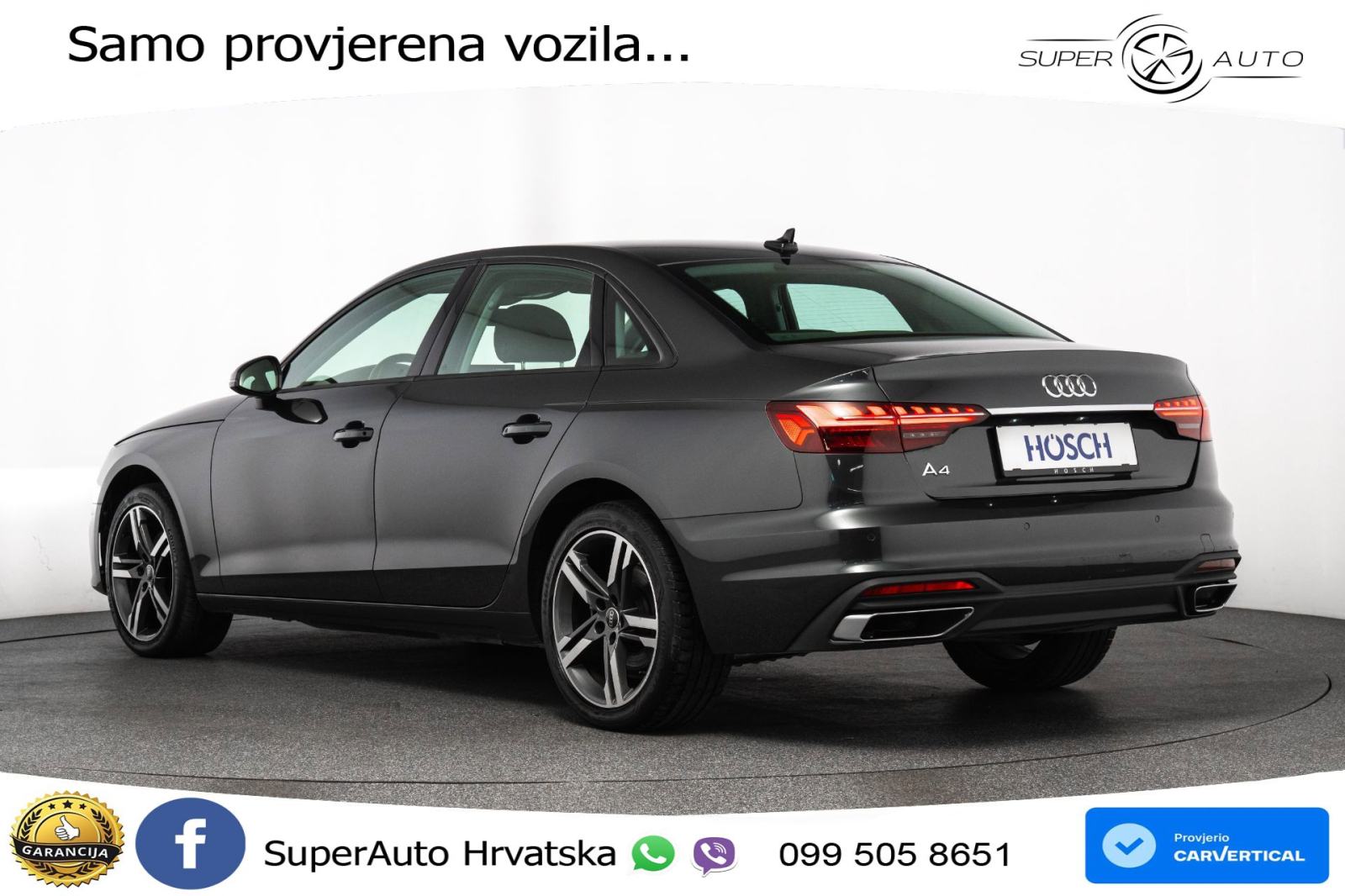 Audi A4 35 TDI S tronic 163 KS, ACC+VIRT+NAVI+PARK, fotografija 5