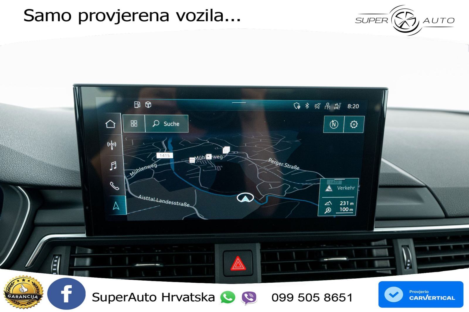 Audi A4 35 TDI S tronic 163 KS, ACC+VIRT+NAVI+PARK, fotografija 14