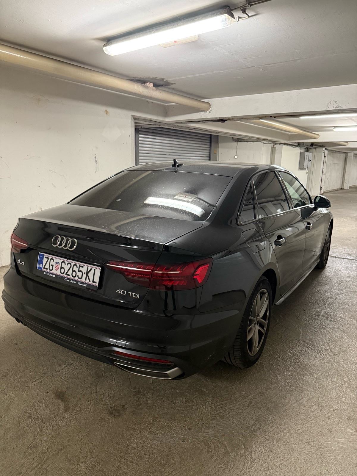 Audi A4 40 TDI, 150kw, reg 7/2027, LED, koža, memorija.., fotografija 3