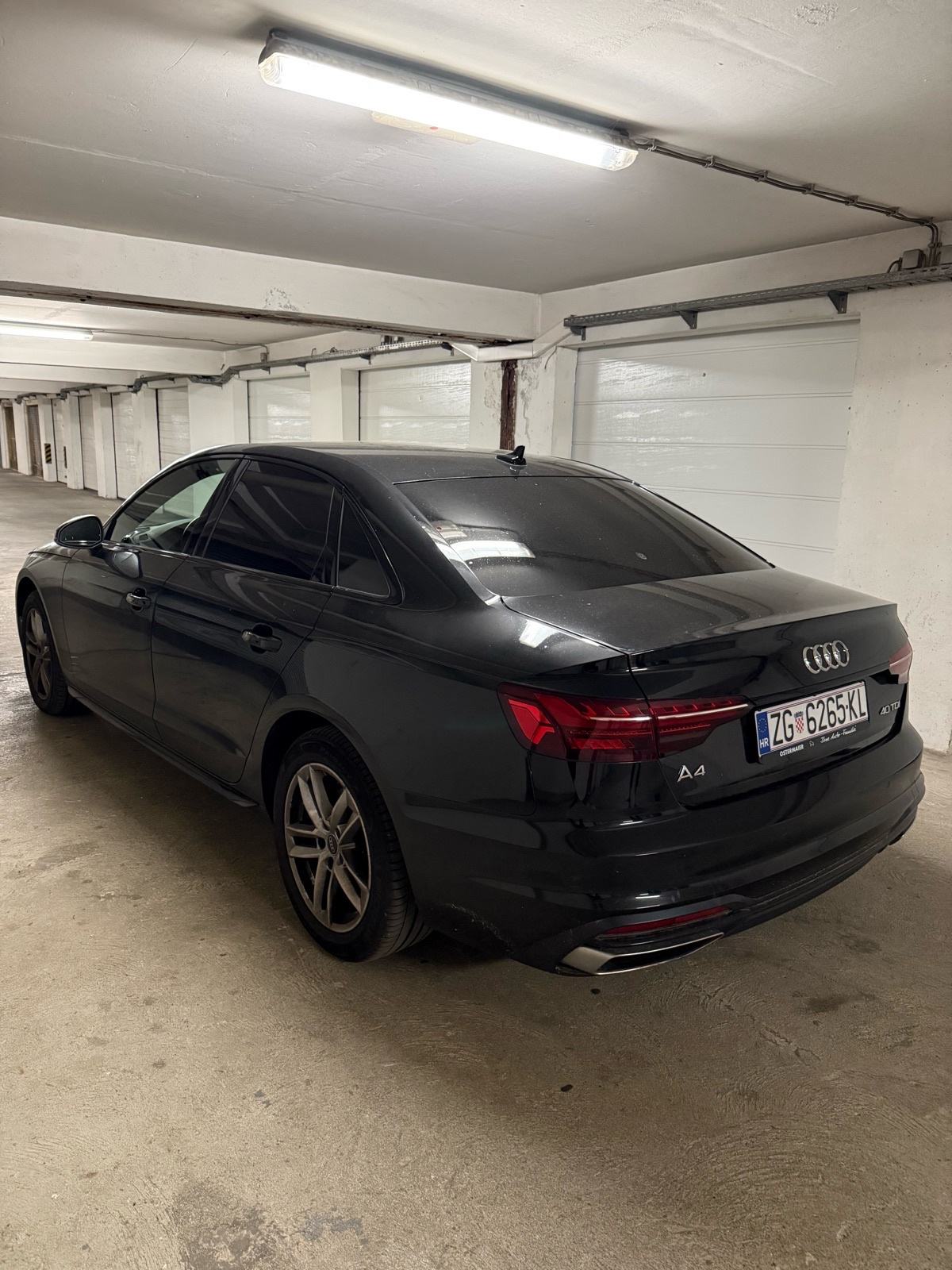 Audi A4 40 TDI, 150kw, reg 7/2027, LED, koža, memorija.., fotografija 4