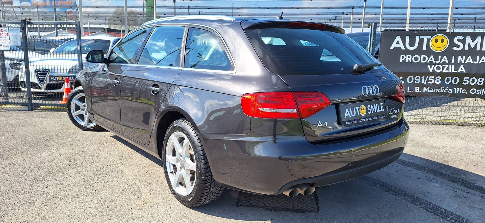Audi A4 Avant 2,0 TDI, 6 BRZINA, BI-XENON, AUT. KLIMA, NAVI, TEMP..., fotografija 3