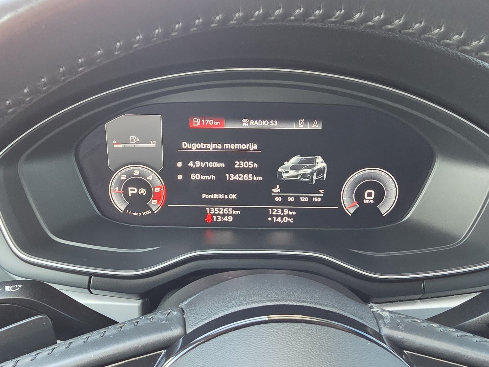 Audi A4 Avant 30 TDI VIRTUAL,FUL LED,NAVI 135 T.K.M, fotografija 13
