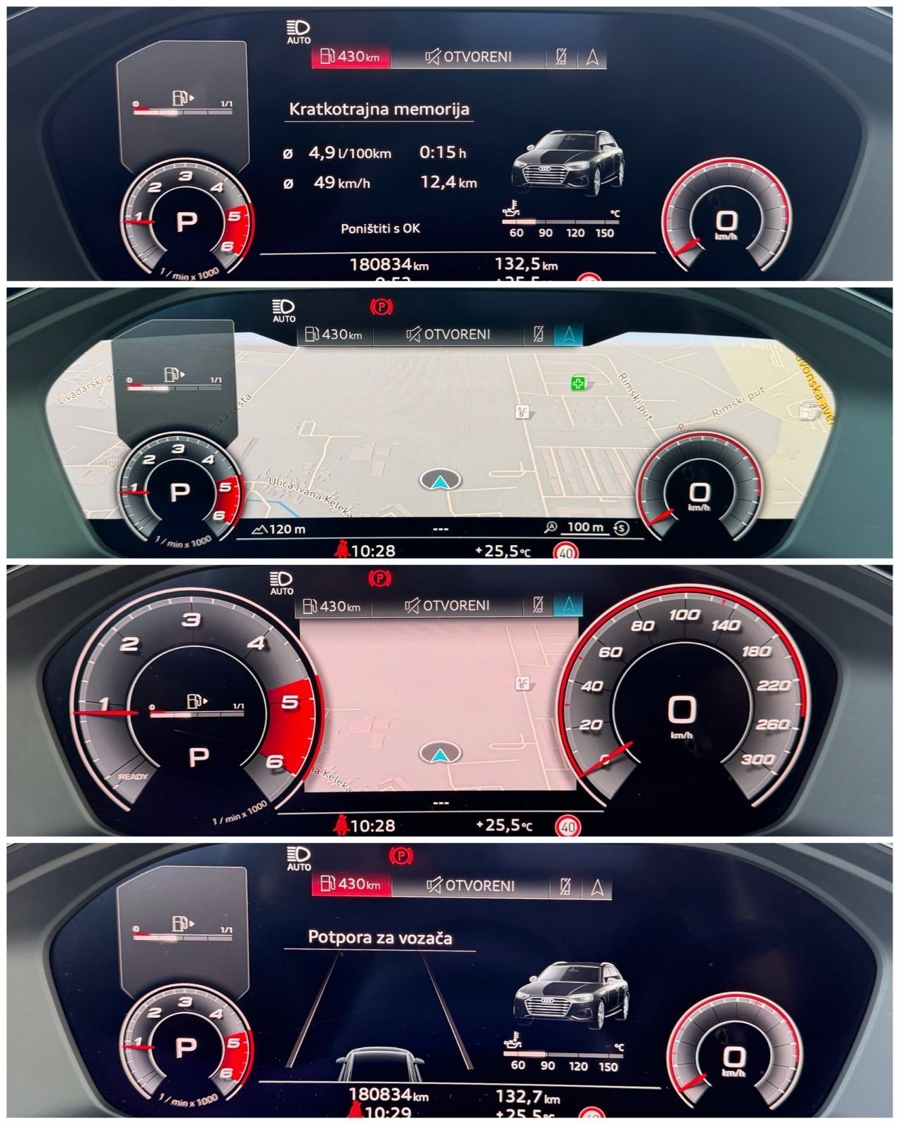 Audi A4 Avant 35 TDI S-LINE VIRTUAL S-TRONIC NAVI 3-ZONE, fotografija 15