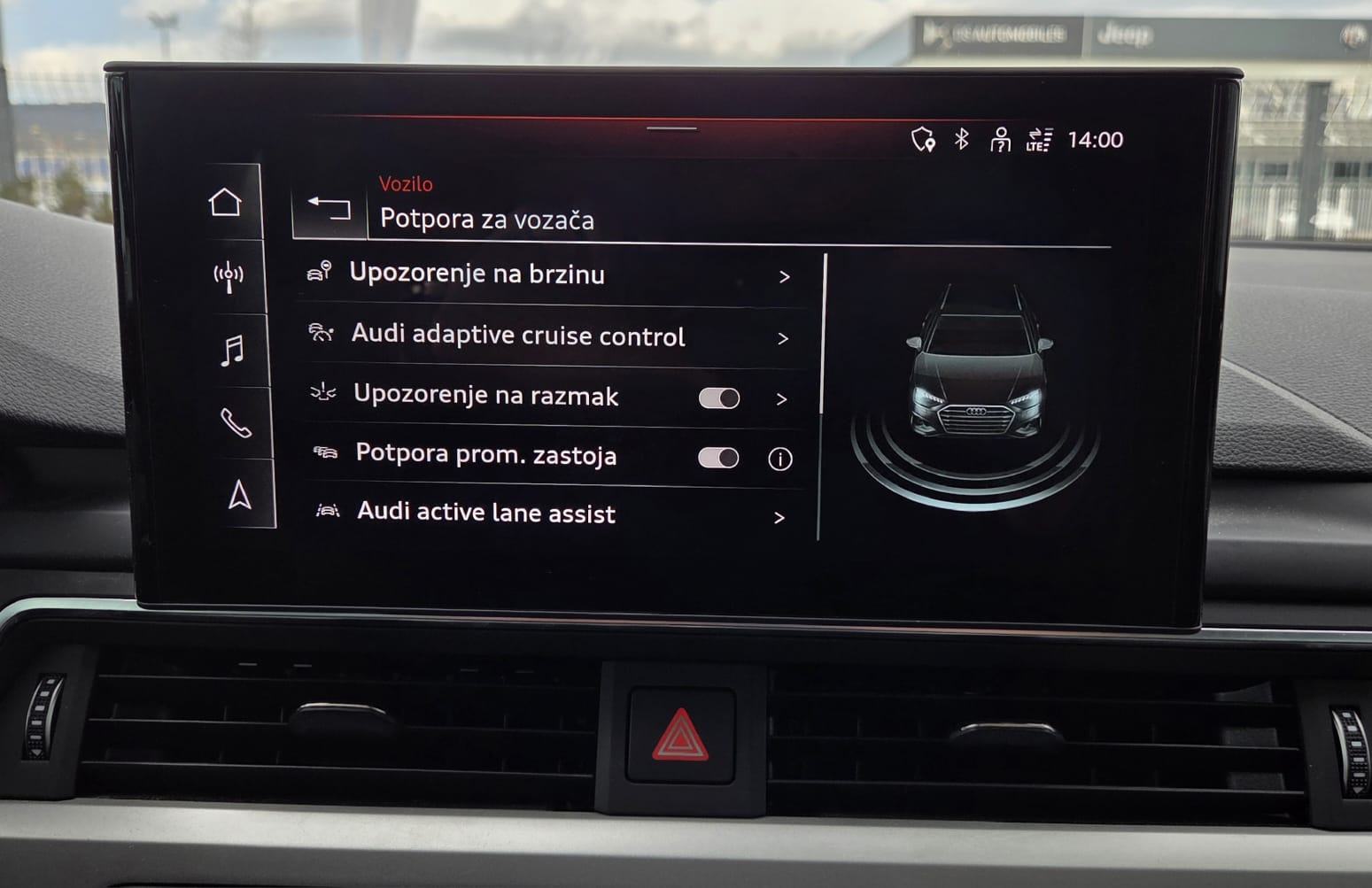 AUDI A4 AVANT 2.0 TDI*120 KW*S-TRONIC*ALU NAVI LED KAMERA*GARANCIJA*, fotografija 15