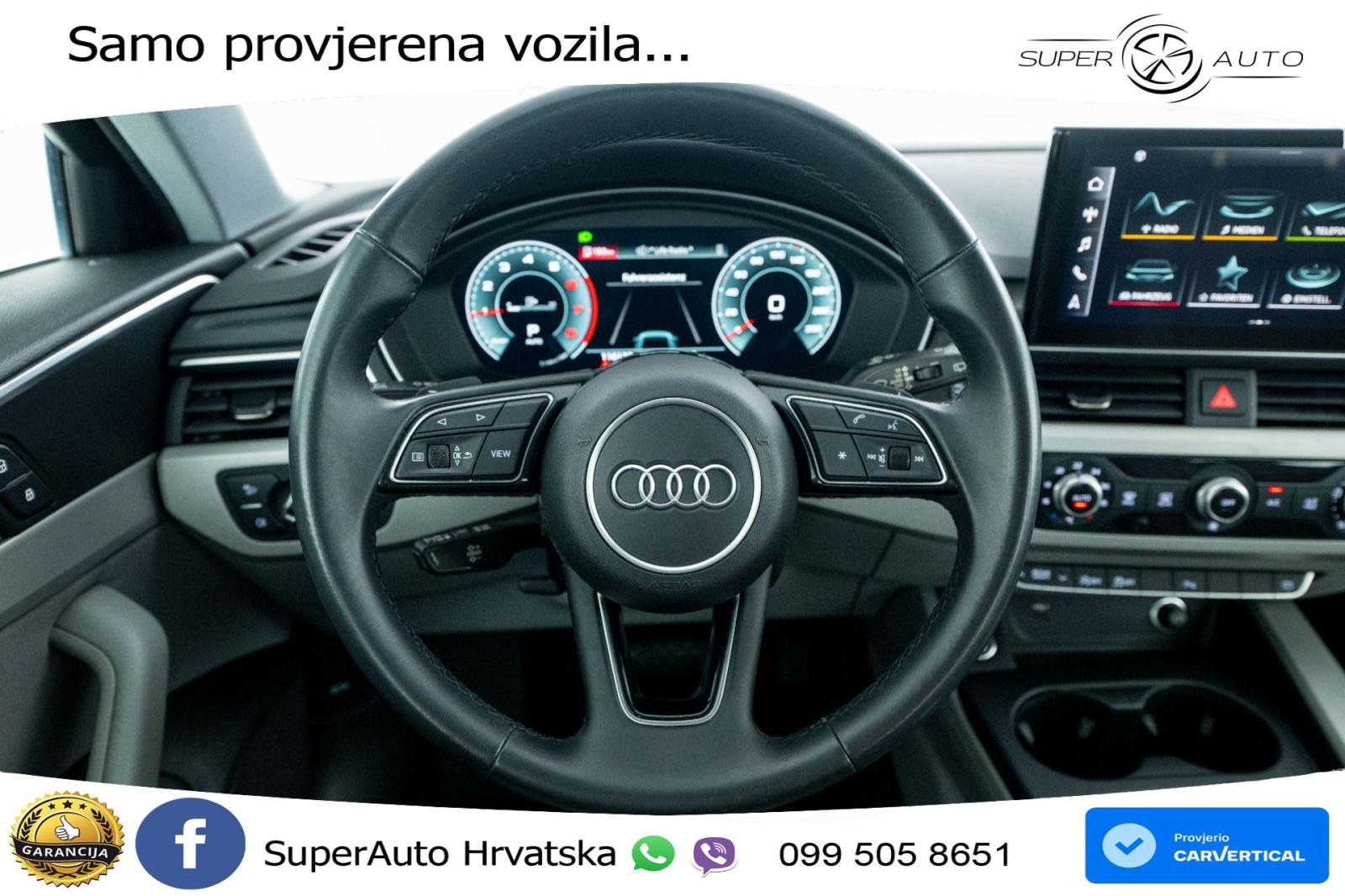 Audi A4 Avant 40 TFSI quattro ultra S tronic 204 KS, KAM+PARK+VIRT, fotografija 9
