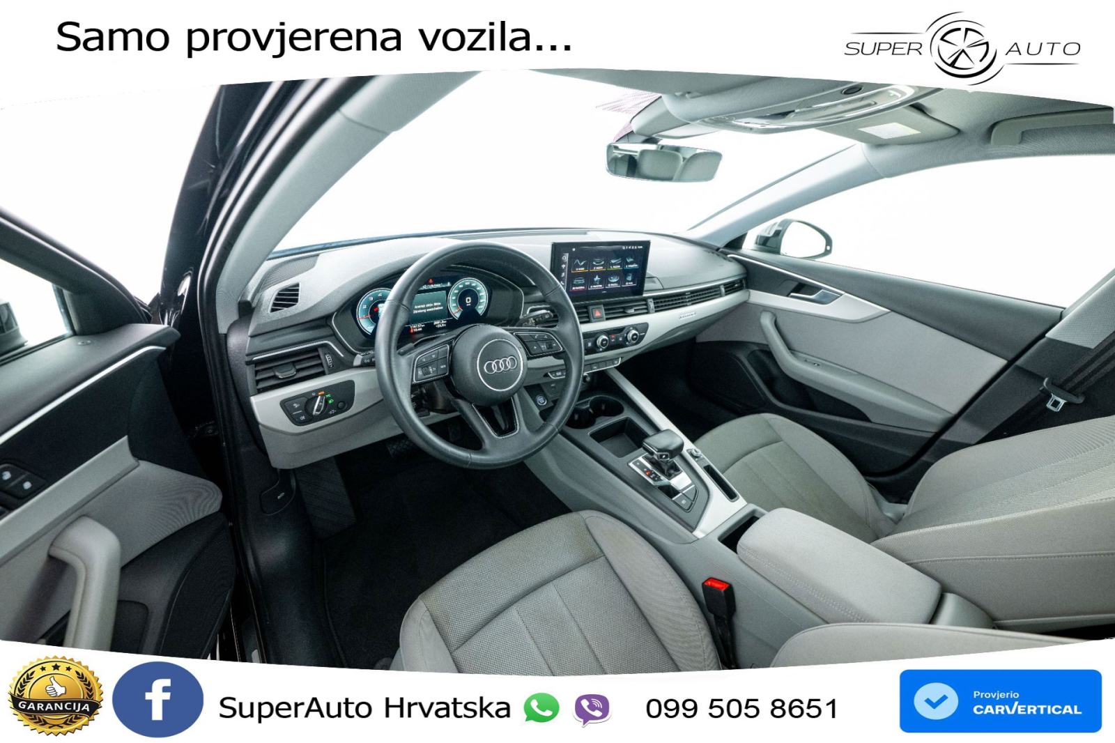 Audi A4 Avant 40 TFSI quattro ultra S tronic 204 KS, KAM+PARK+VIRT, fotografija 11