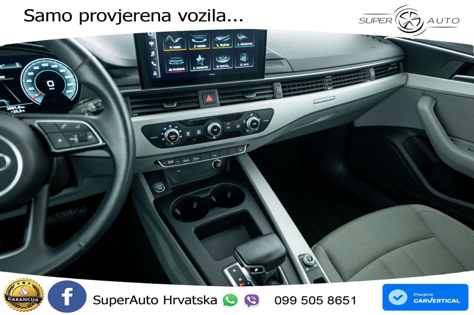 Audi A4 Avant 40 TFSI quattro ultra S tronic 204 KS, KAM+PARK+VIRT, fotografija 14