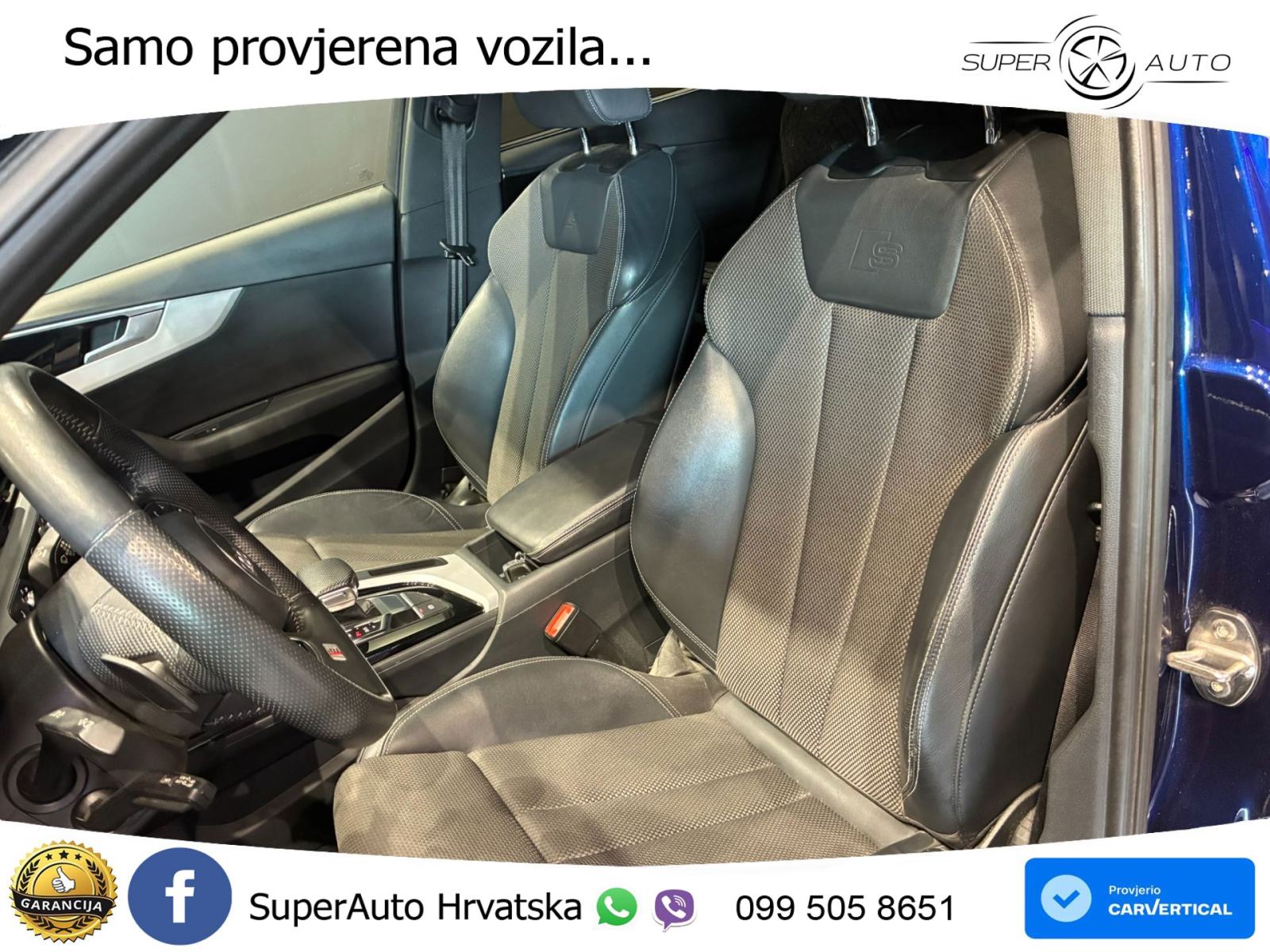 Audi A4 Avant 45 TDI V6 quattro tiptronic 2xS line 231 KS, LED+TEM+GR, fotografija 5
