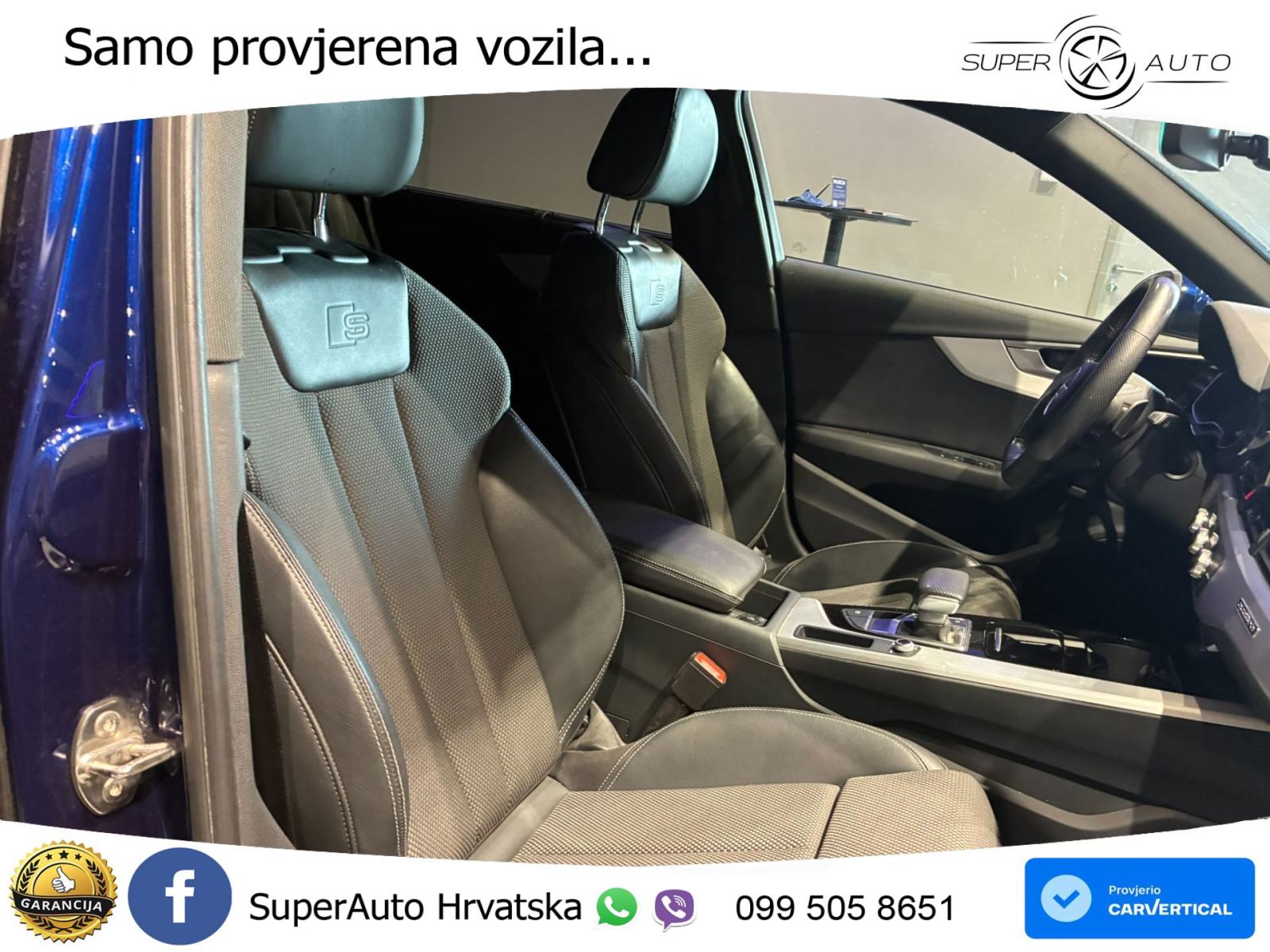 Audi A4 Avant 45 TDI V6 quattro tiptronic 2xS line 231 KS, LED+TEM+GR, fotografija 10