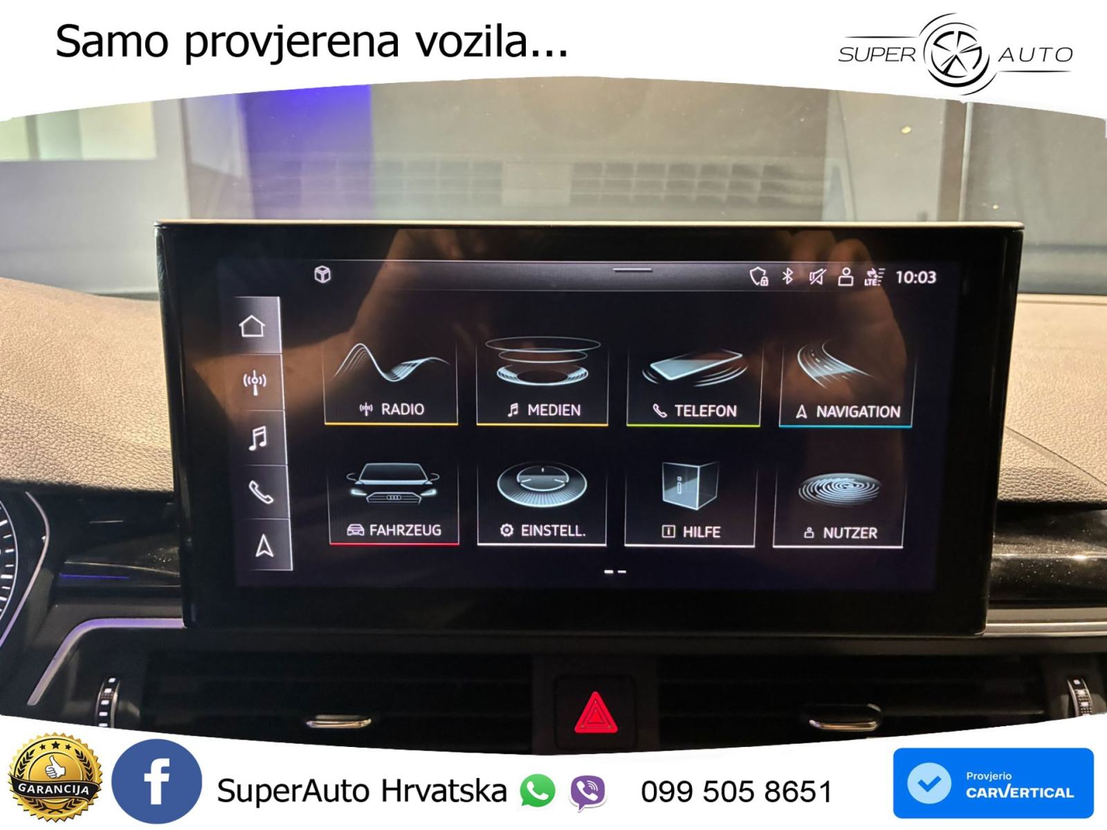 Audi A4 Avant 45 TDI V6 quattro tiptronic 2xS line 231 KS, LED+TEM+GR, fotografija 18
