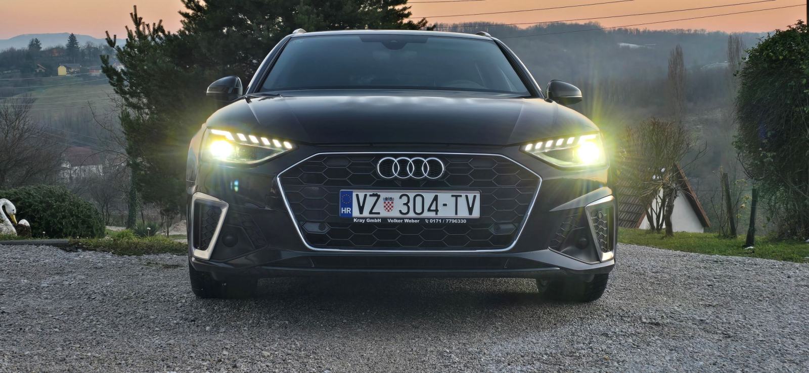 AUDI A4 2.0 35TDI PRO BLACK S-LINE Bang & Olufsen Kamera ACC LANE ASS, fotografija 5