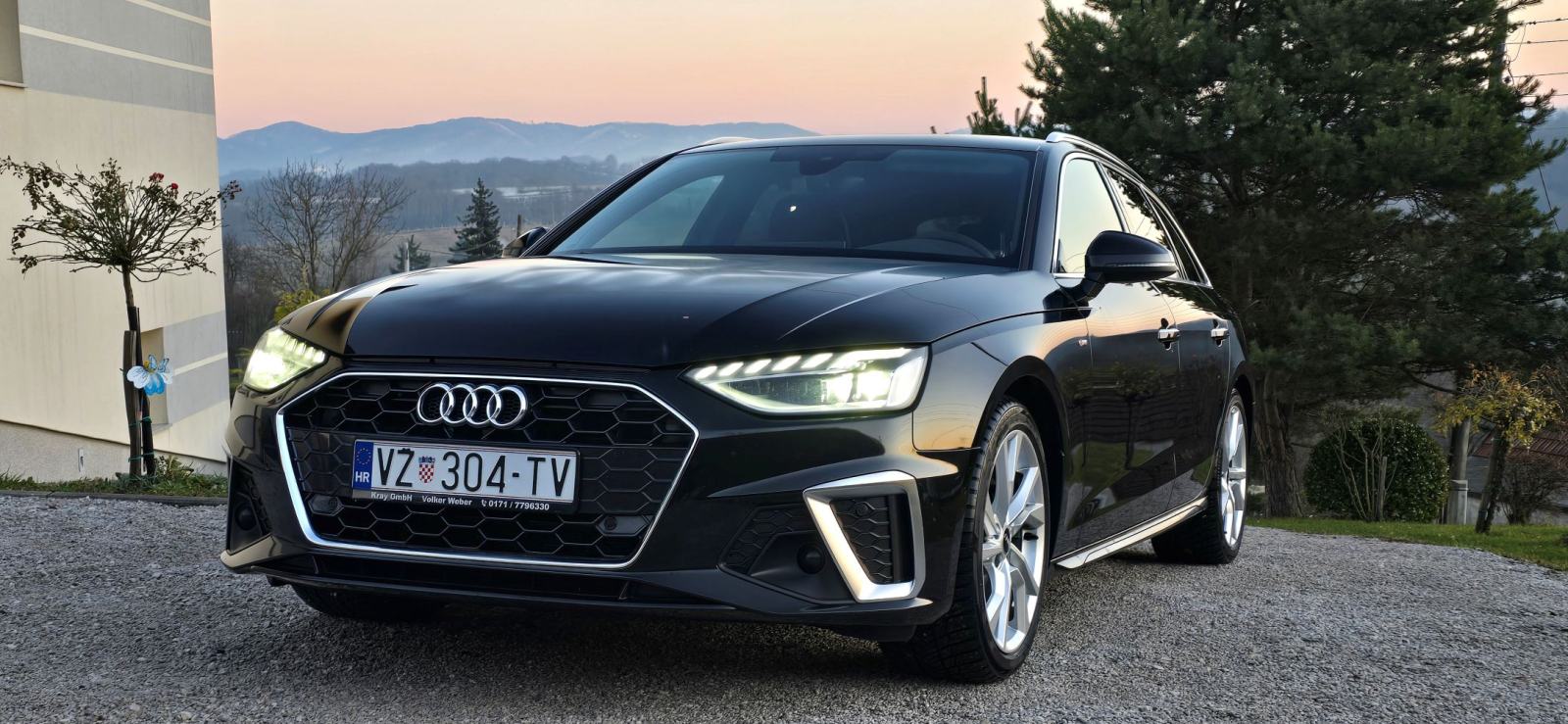 AUDI A4 2.0 35TDI PRO BLACK S-LINE Bang & Olufsen Kamera ACC LANE ASS, fotografija 14