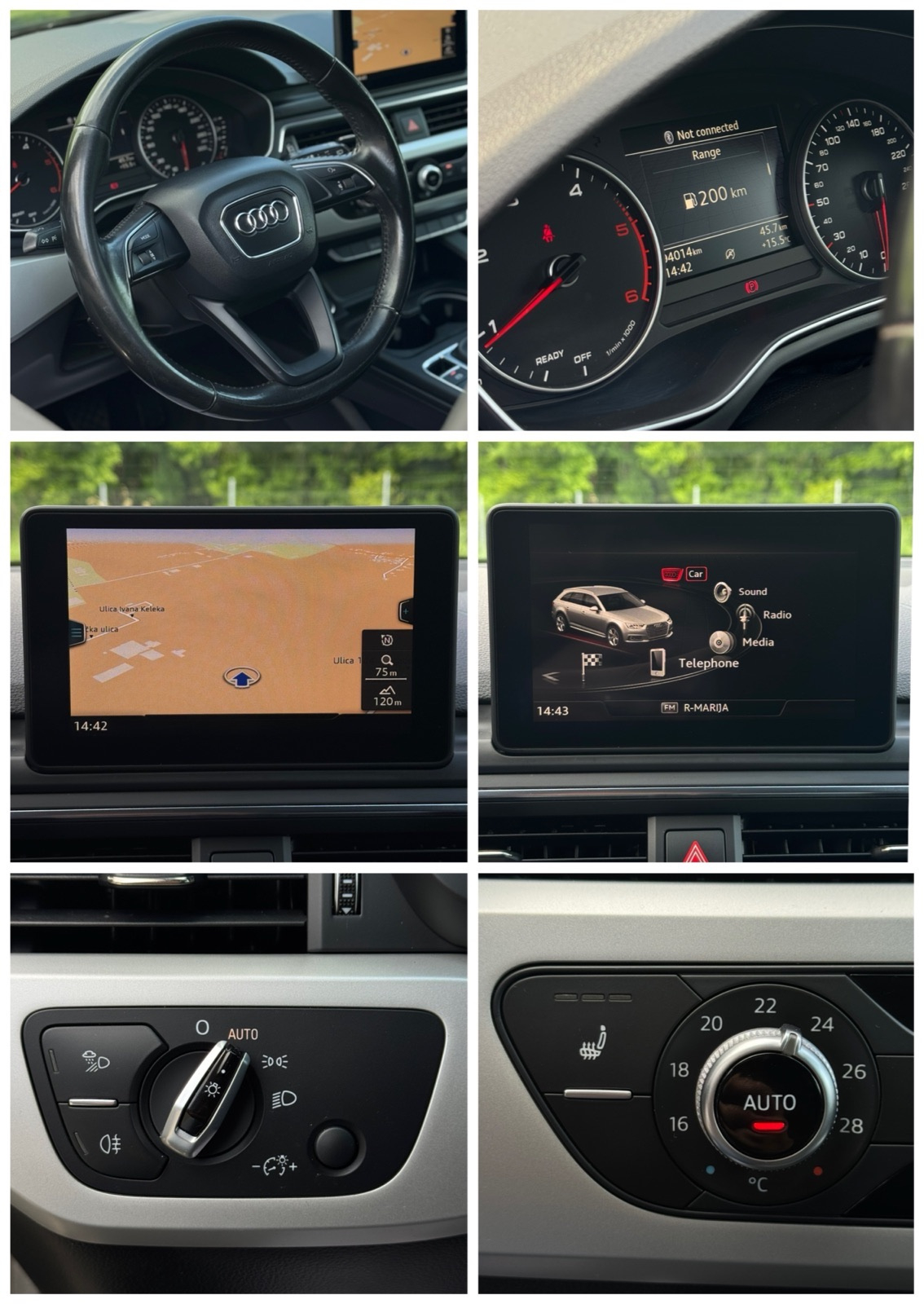 • AUDI A4 AVANT B9 • 2016 • BI-XENON/LED • VELIKI SERVIS •, fotografija 10