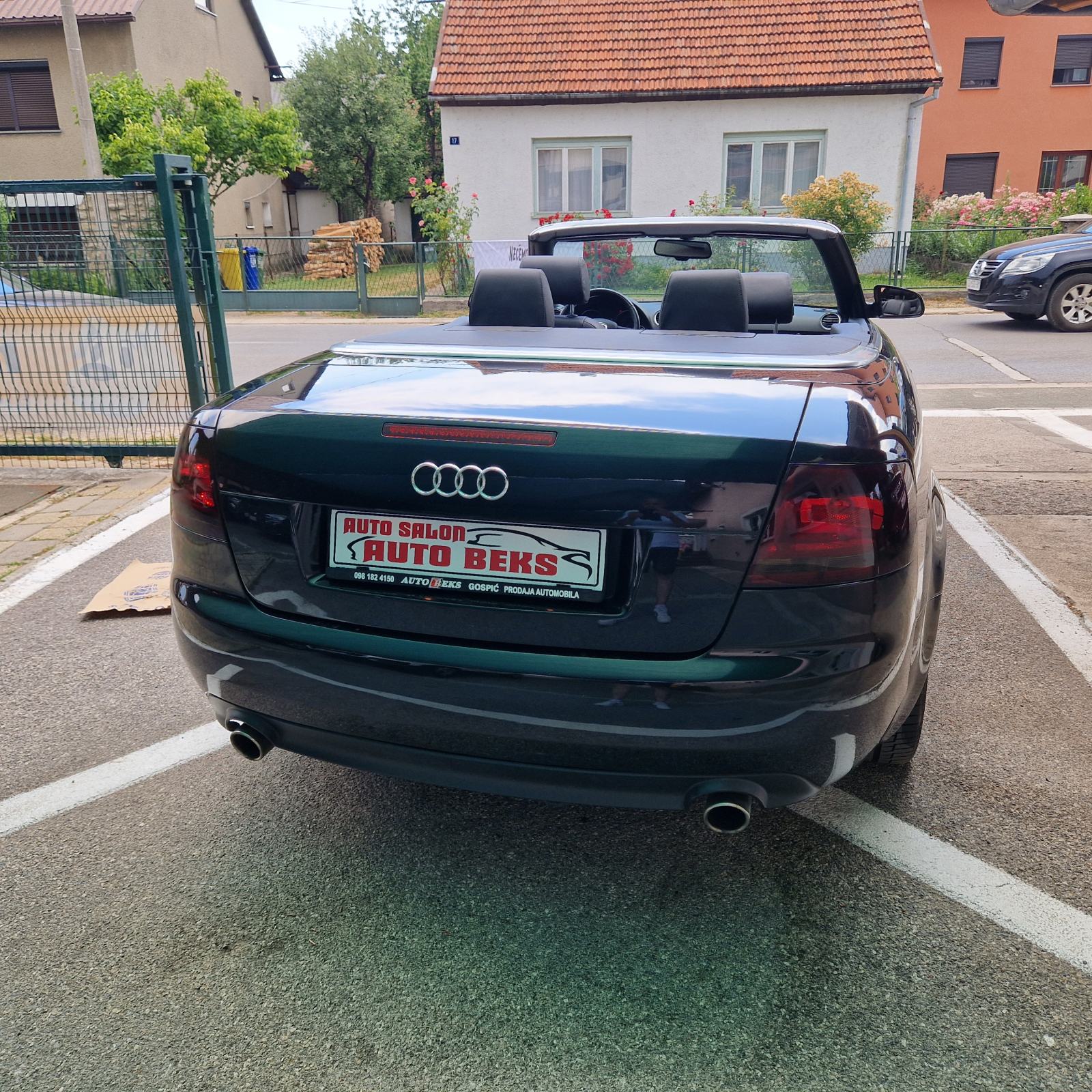 AUDI A4 CABRIO 1,8 T AUTOMATIK,PLAĆENO SVE DO REGISTRACIJE., fotografija 9