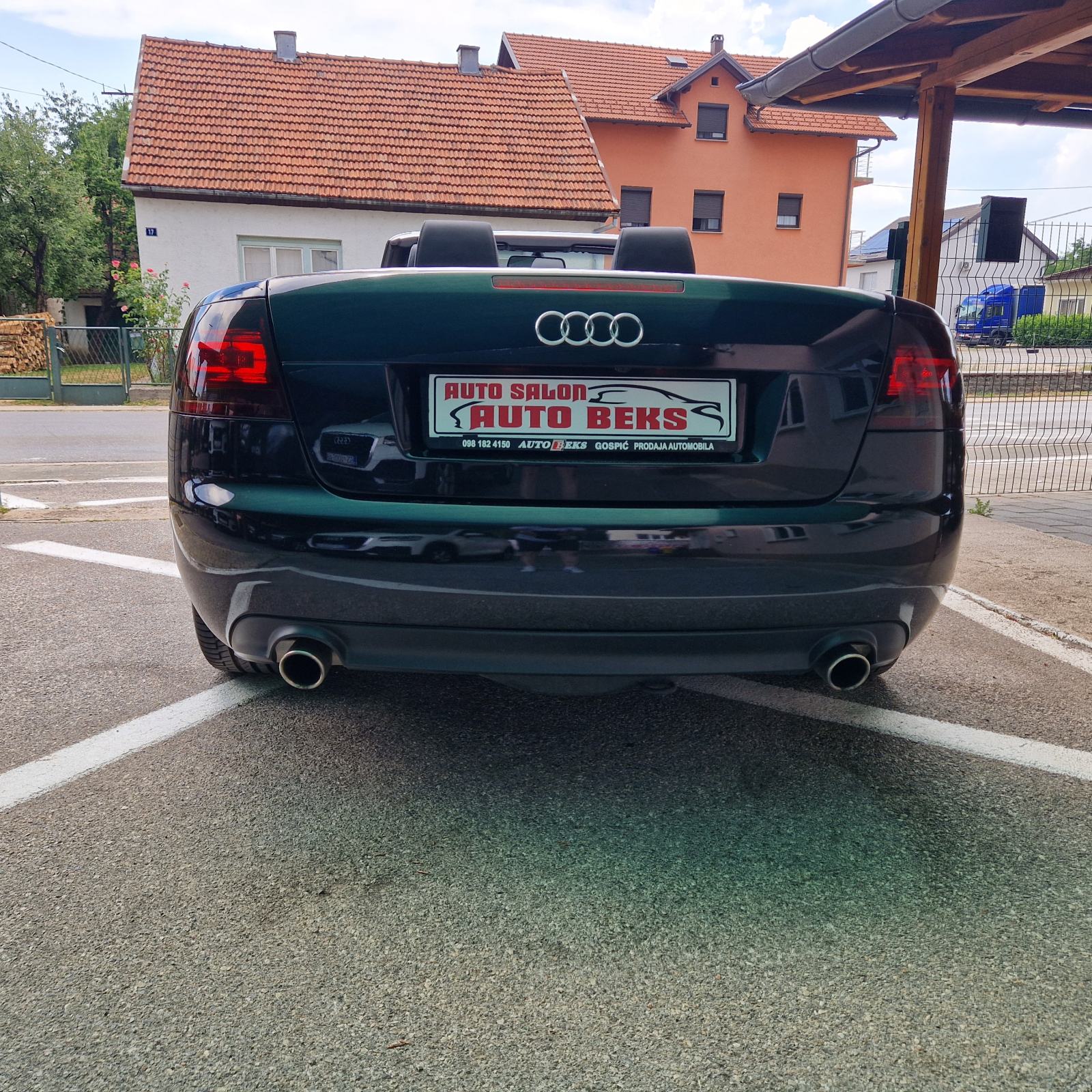 AUDI A4 CABRIO 1,8 T AUTOMATIK,PLAĆENO SVE DO REGISTRACIJE., fotografija 14