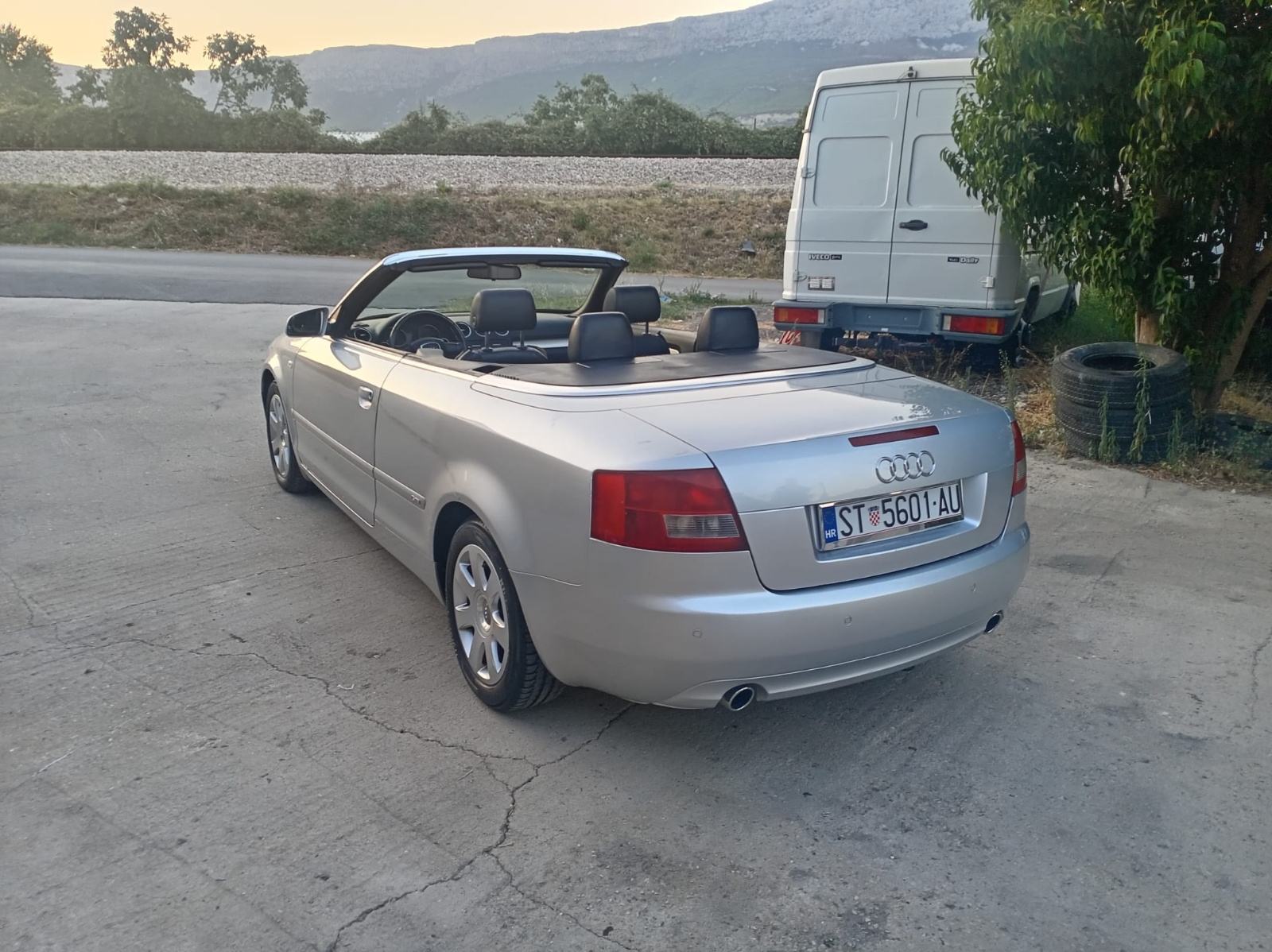Audi A4 Cabrio 1,8 T automatik Reg5mj 2027, fotografija 6