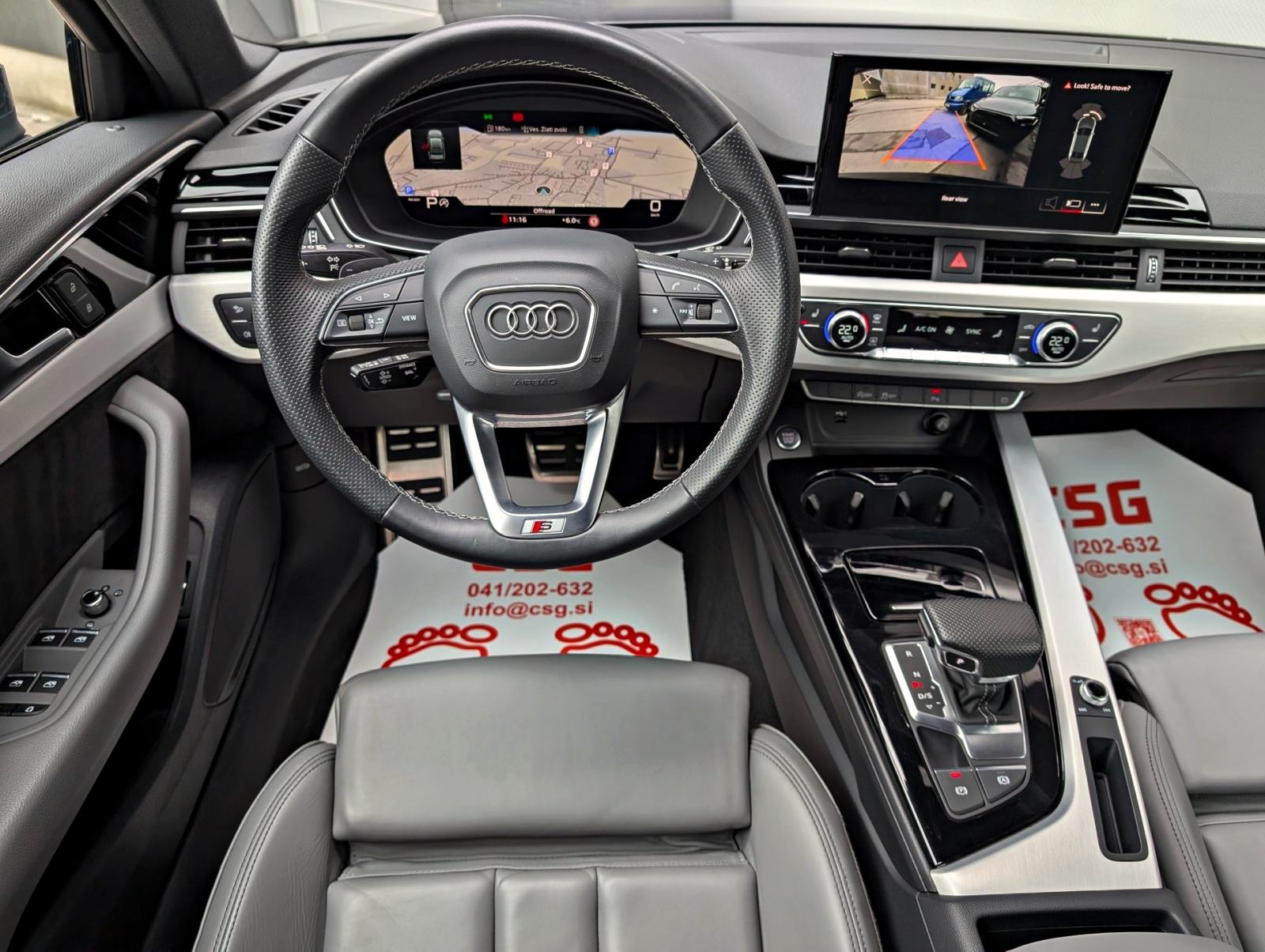 Audi A4 limo 35 TFSI S-line Black-optik, fotografija 9