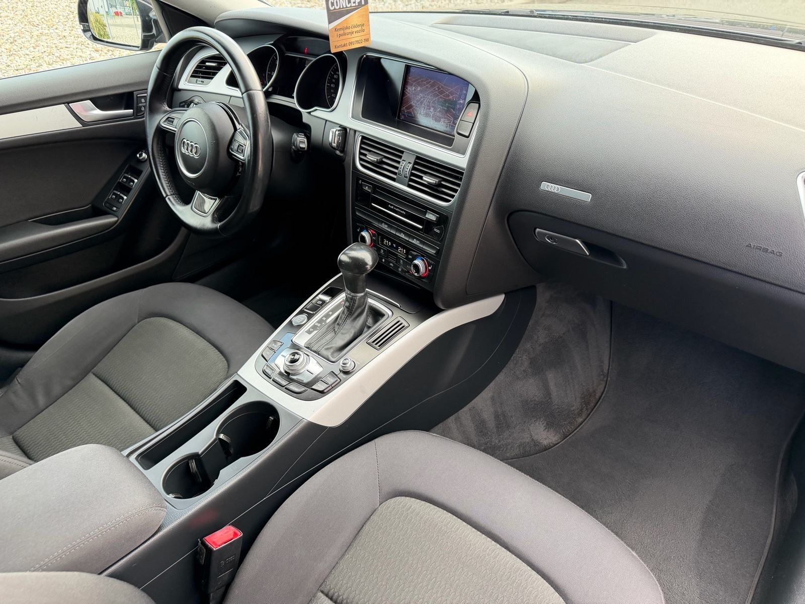 AUDI A5 2.0 TDI-2016G-AUTOMATIK-RS5 OPTIC-ROTOR-XENON-BLACK-NAVI, fotografija 10