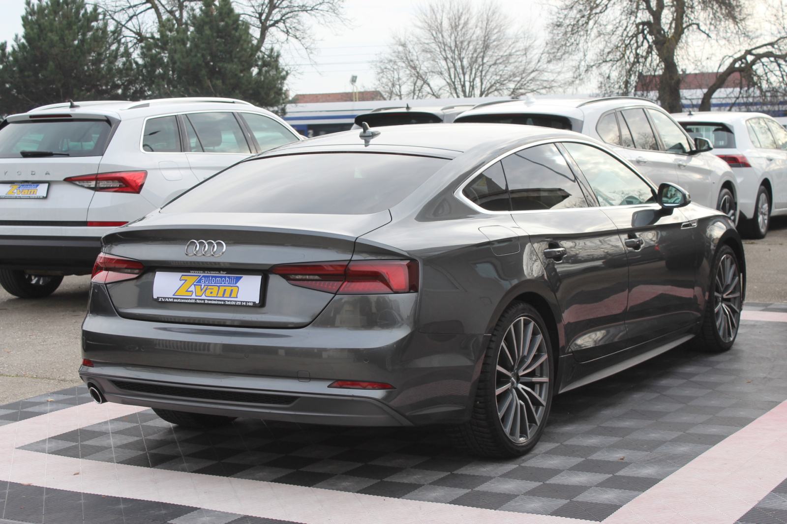 Audi A5 2.0 TDI AUTOMATIK, 3x S-LINE, LED, KOŽA, NAVI,ALU 19,GARANCIJA, fotografija 7