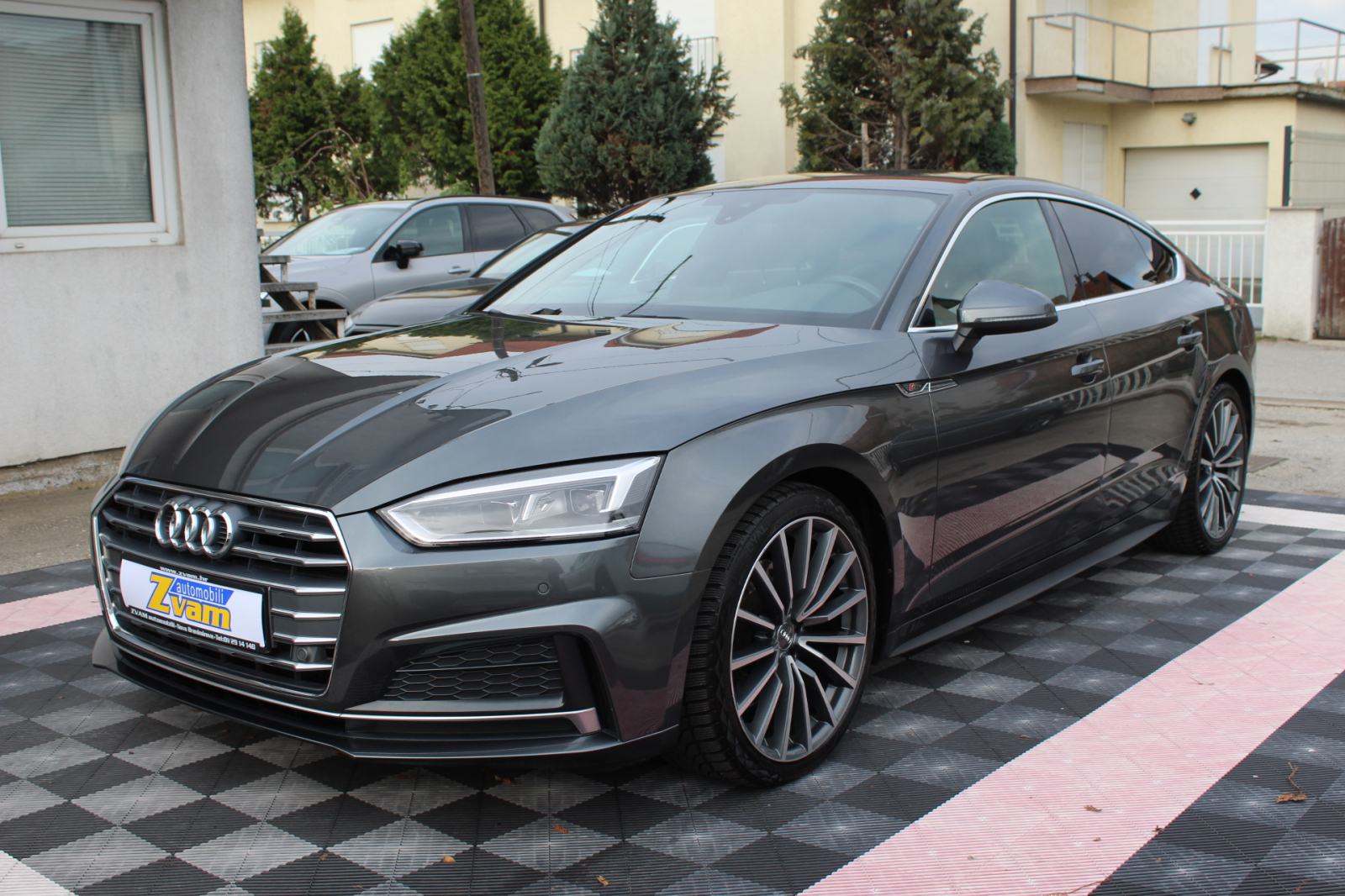 Audi A5 2.0 TDI AUTOMATIK, 3x S-LINE, LED, KOŽA, NAVI,ALU 19,GARANCIJA, fotografija 3