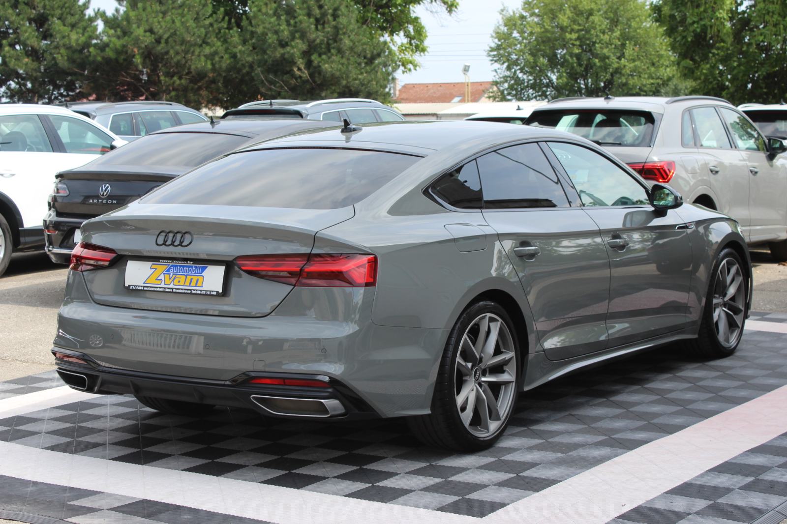 Audi A5 35 TDI AUTOMATIK, 3x S-LINE, LED, KOŽA, NAVI, ALU 19,GARANCIJA, fotografija 7