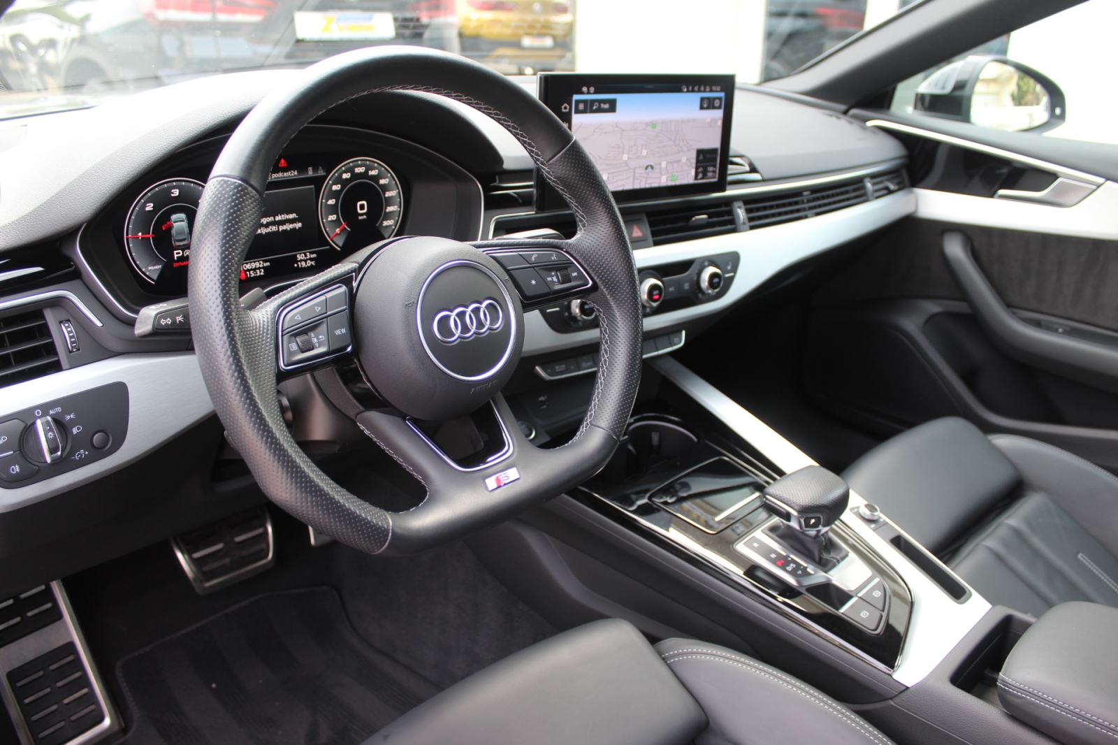 Audi A5 35 TDI AUTOMATIK, 3x S-LINE, LED, KOŽA, NAVI, ALU 19,GARANCIJA, fotografija 11
