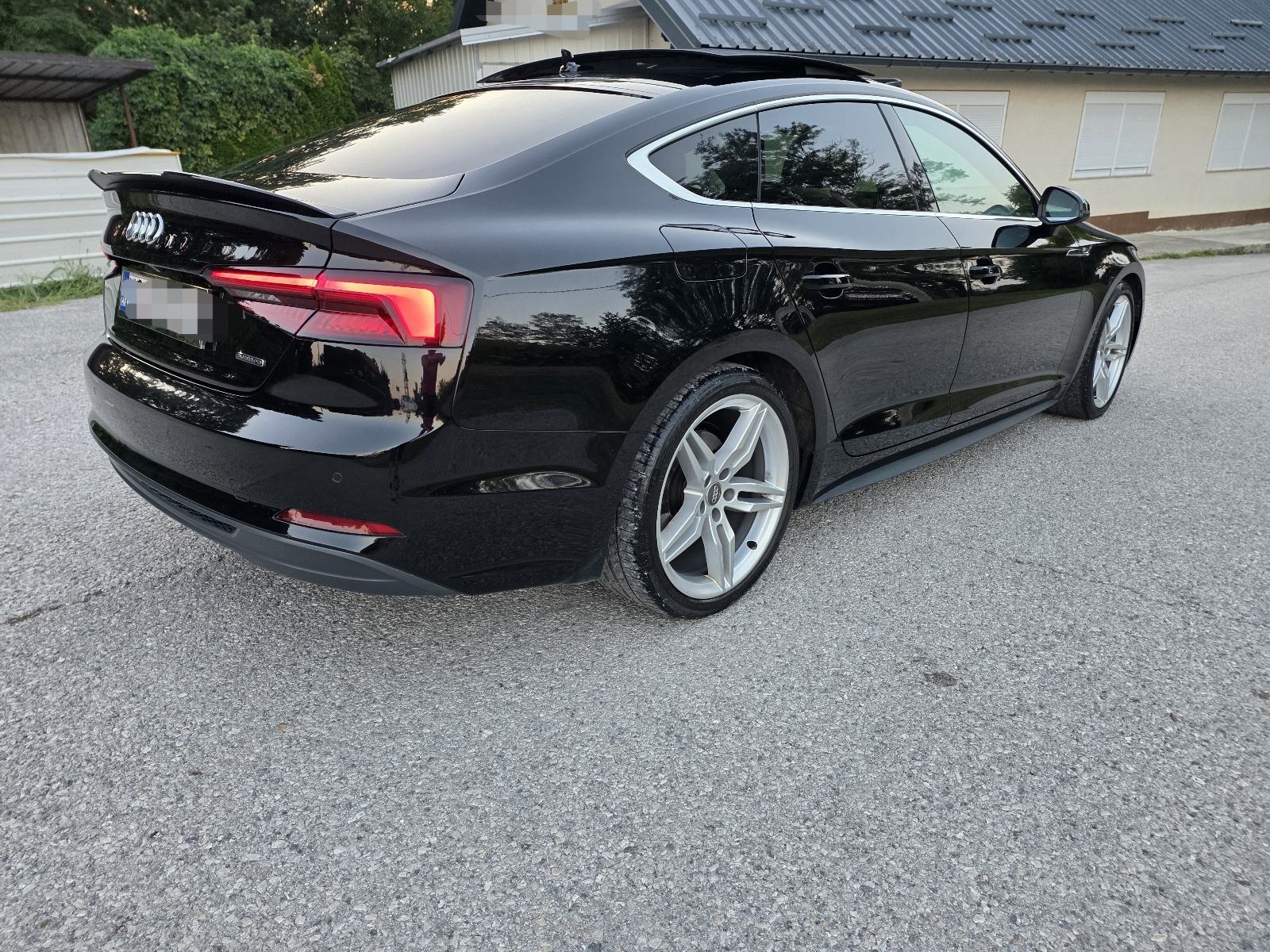 Audi A5 Sportback 2,0 TDI,S line, 190 ks,quatrro, virtual,pano, nema5%, fotografija 9
