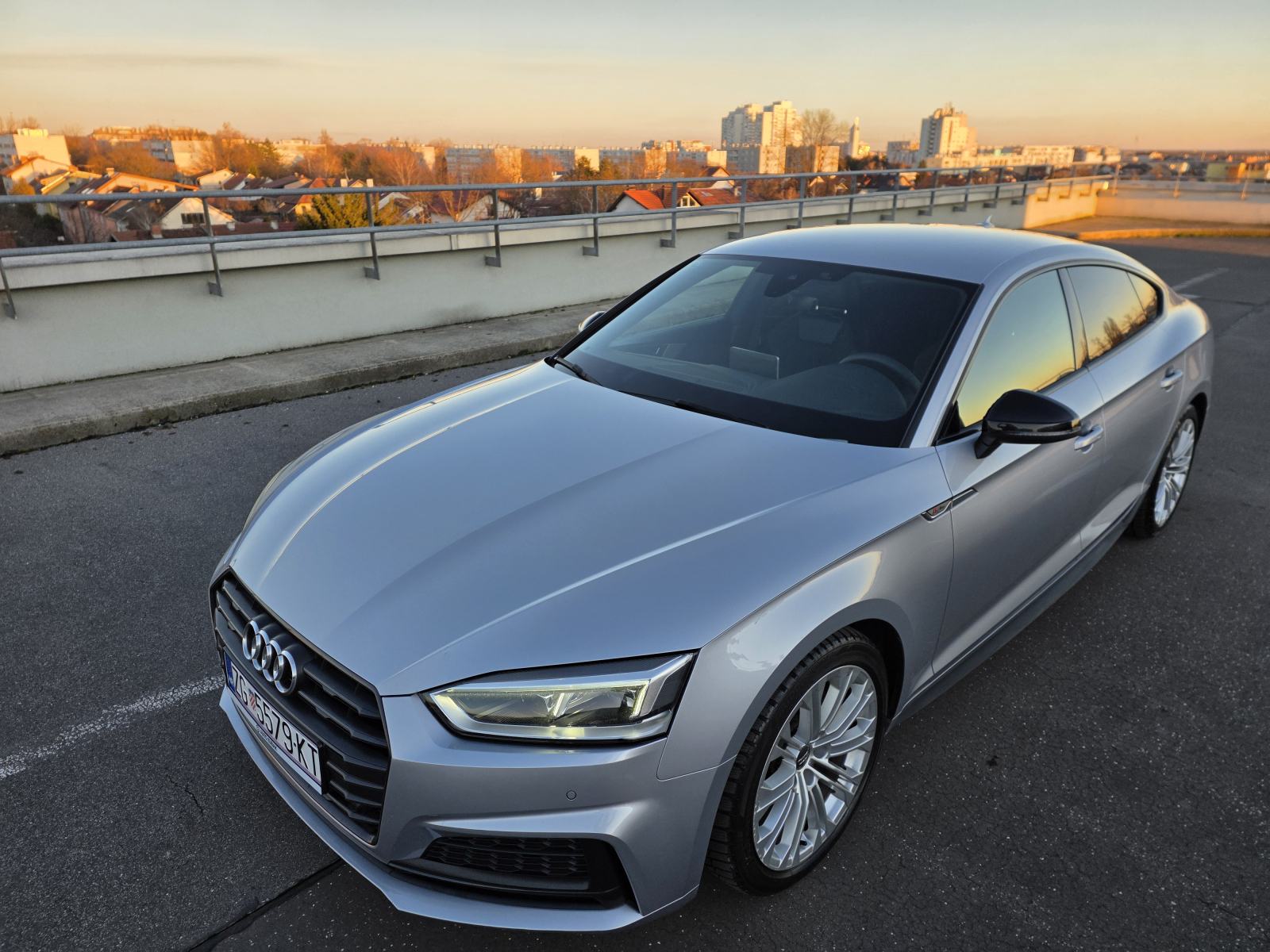 Audi A5 Sportback 2,0 TDI, S-Line,koža, 2019g, fotografija 4