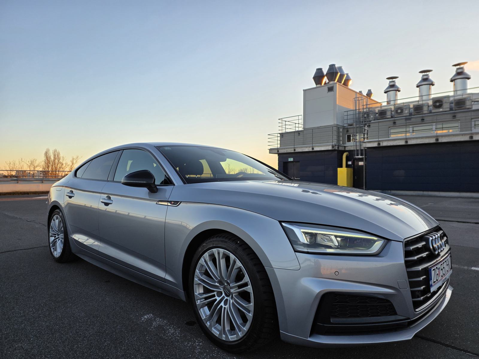 Audi A5 Sportback 2,0 TDI, S-Line,koža, 2019g, fotografija 2