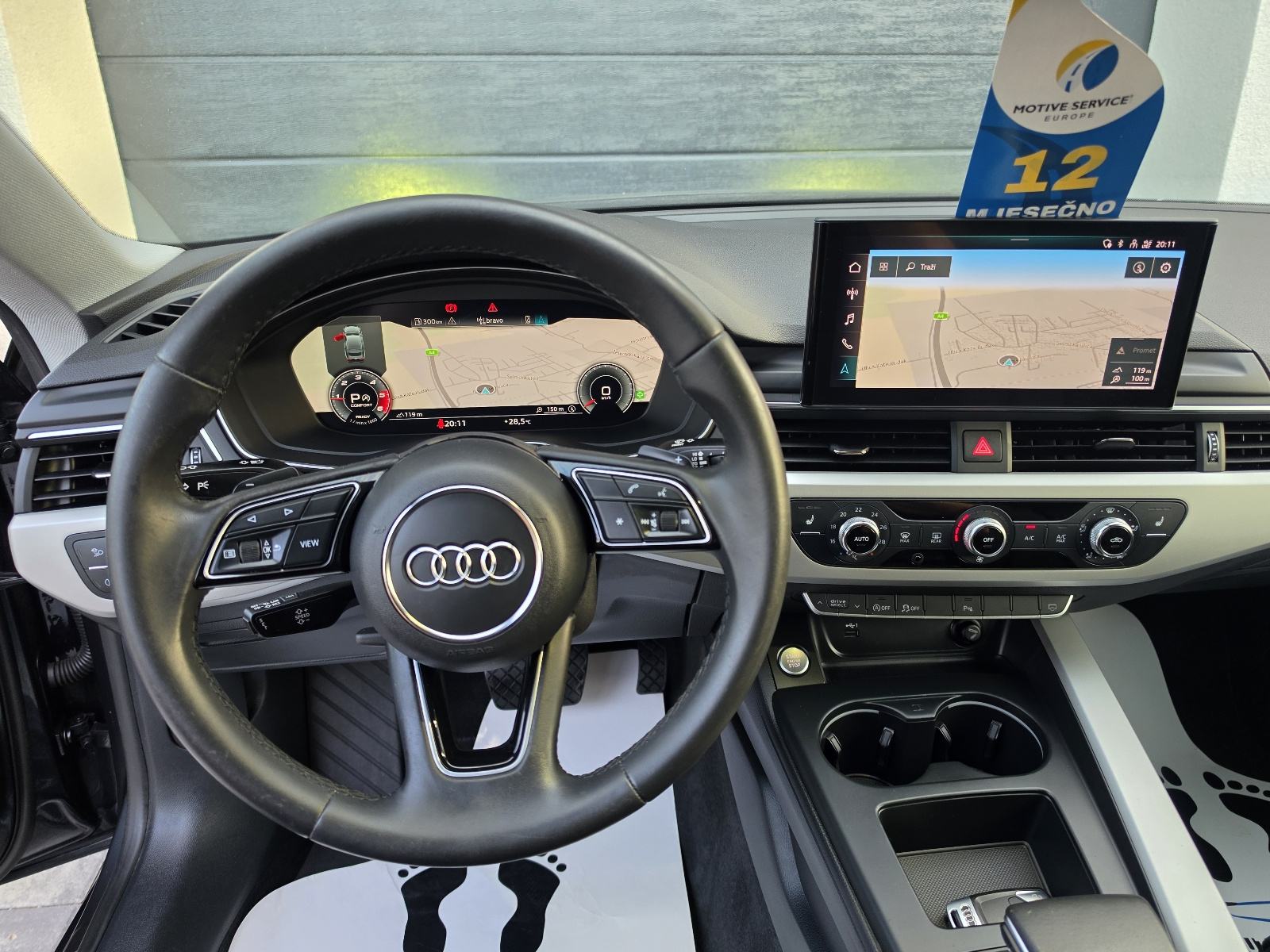 Audi A5 Sportback 2.0 TDI S-TRONIC MATRIX KAMERA VIRTUAL **GARANCIJA**, fotografija 12