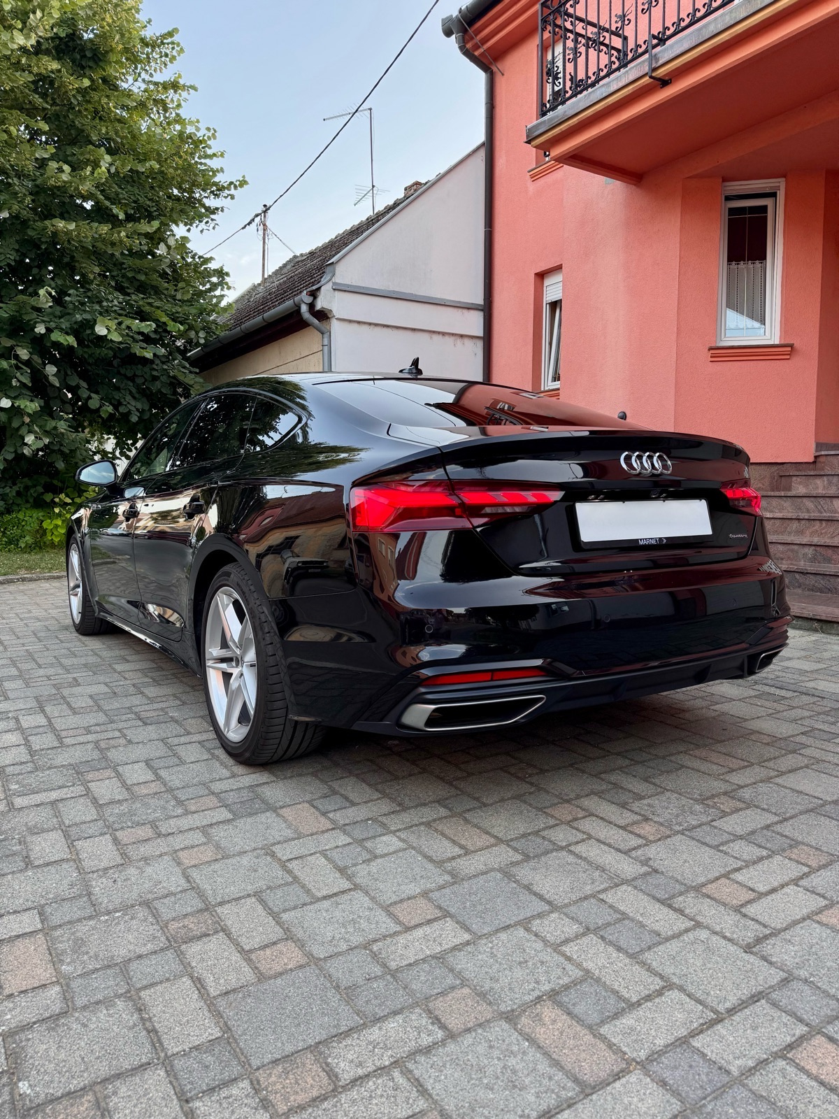 Audi A5 Sportback 40 TDI S-line QUATTRO MATRIX PANO BLACK OPTIK, fotografija 4