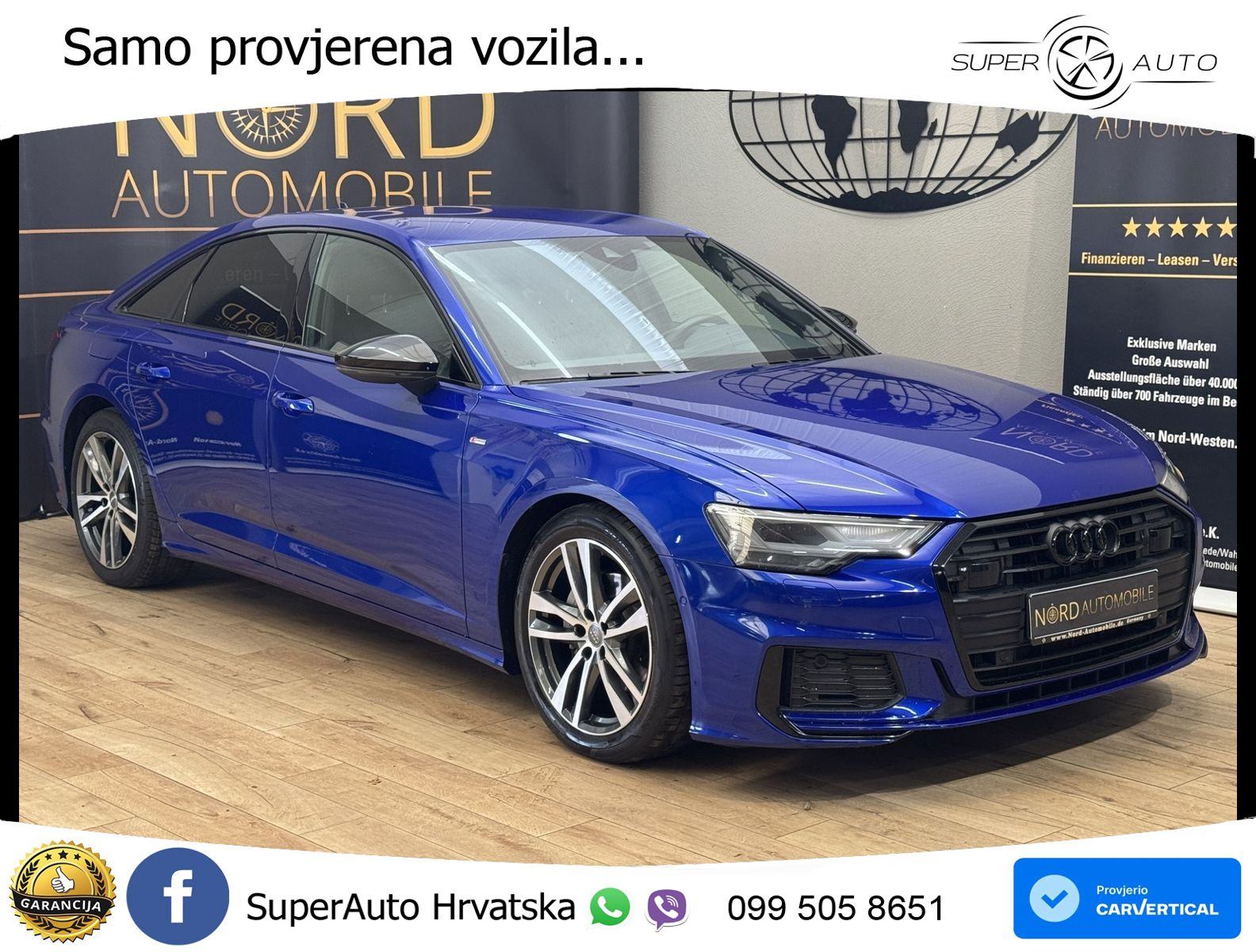 Audi A6 35 TDI S tronic S line 163 KS, ACC+GR SJED+VIRT+NAVI, fotografija 3