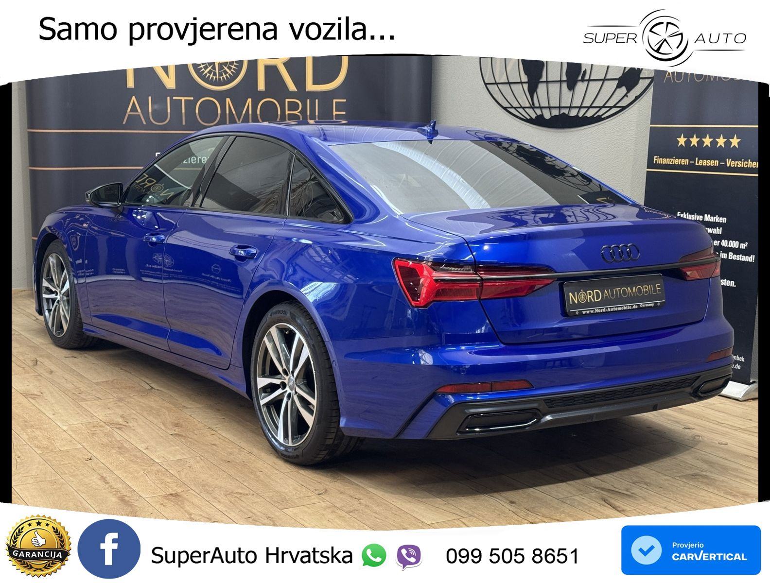 Audi A6 35 TDI S tronic S line 163 KS, ACC+GR SJED+VIRT+NAVI, fotografija 7