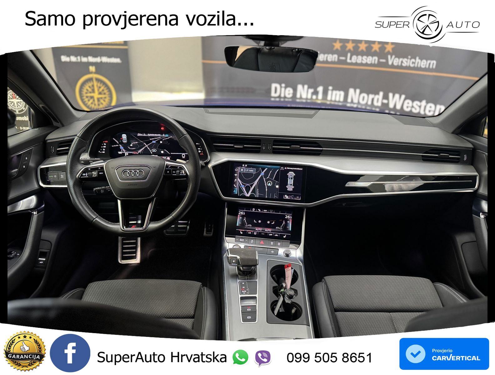 Audi A6 35 TDI S tronic S line 163 KS, ACC+GR SJED+VIRT+NAVI, fotografija 13