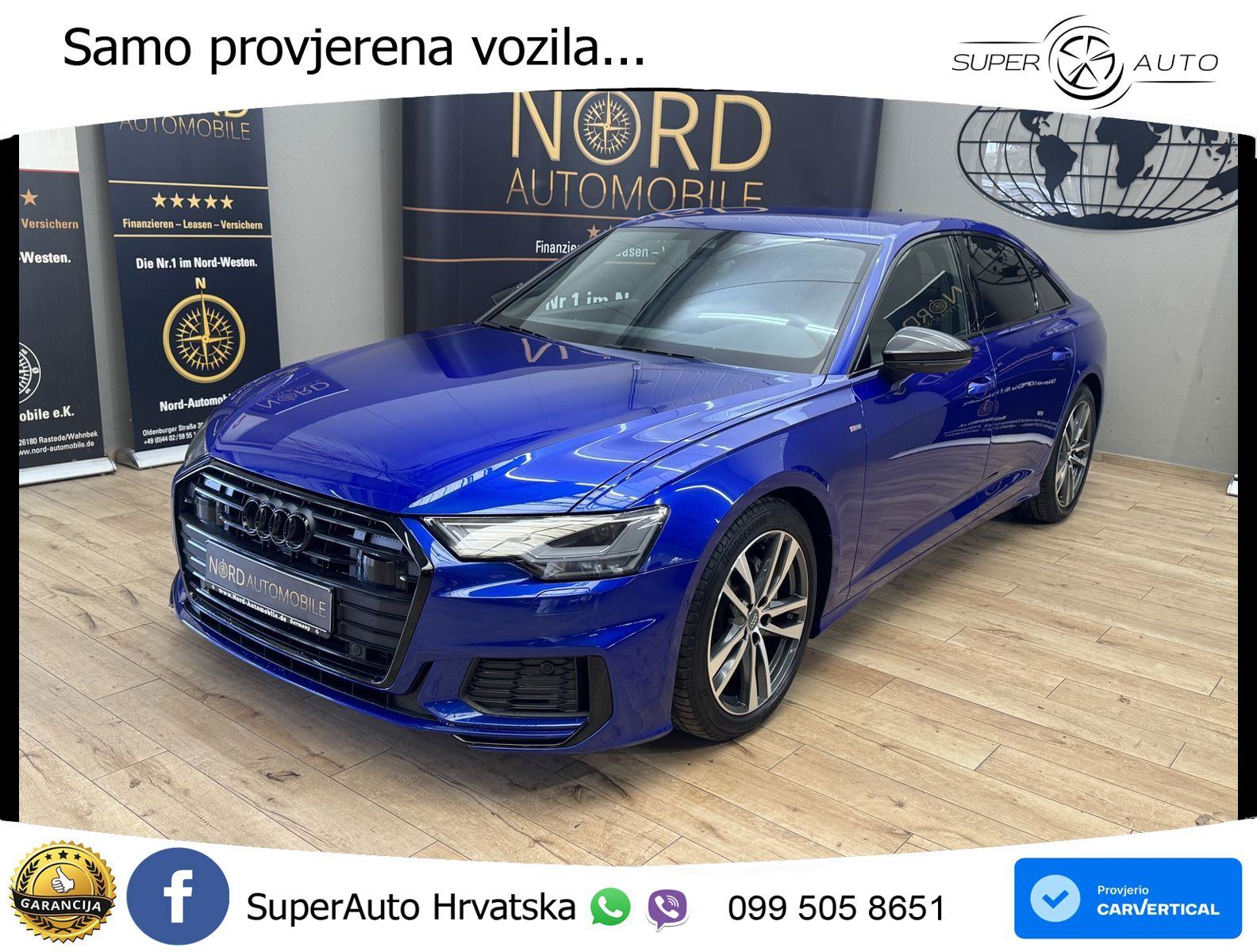 Audi A6 35 TDI S tronic S line 163 KS, ACC+GR SJED+VIRT+NAVI, fotografija 1