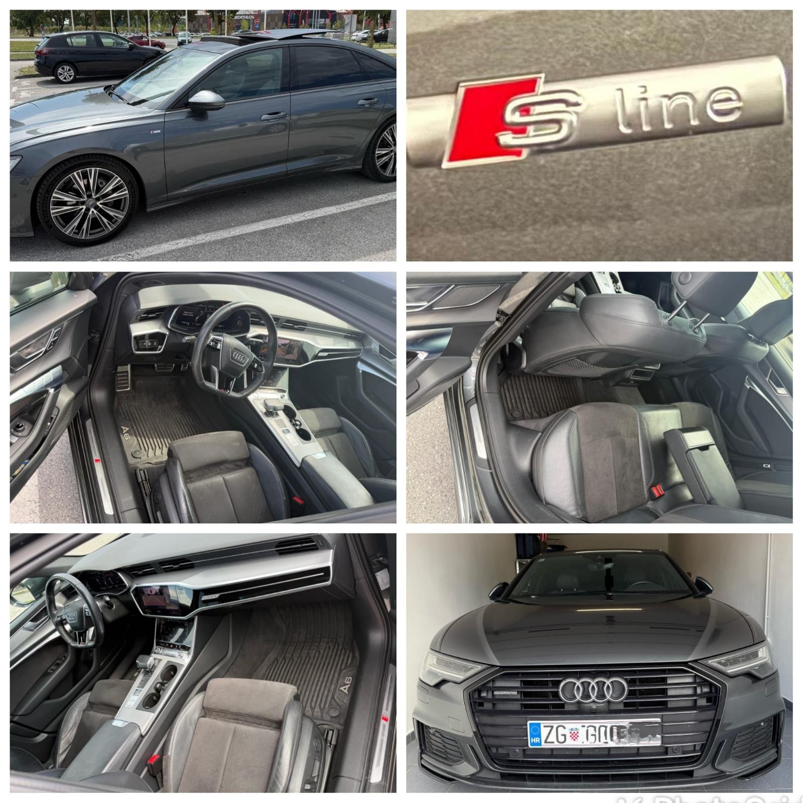 Audi A6 40 TDI Quattro 3xSline Pano B&O Full HD Led Matrix alu 20, fotografija 15
