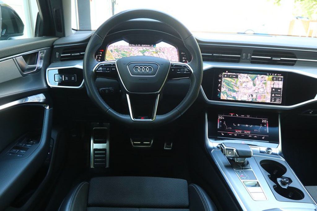 Audi A6 40 TDI Quattro S-tronic Black S-Line MATRIX VIRTUAL 204 KS, fotografija 10