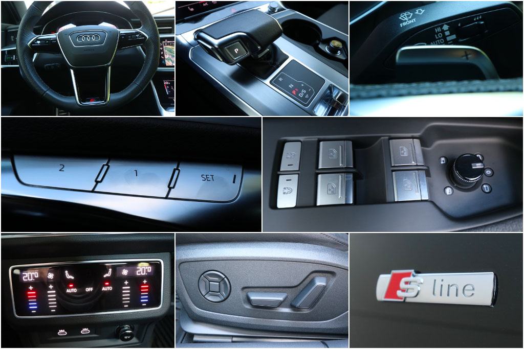 Audi A6 40 TDI Quattro S-tronic Black S-Line MATRIX VIRTUAL 204 KS, fotografija 9