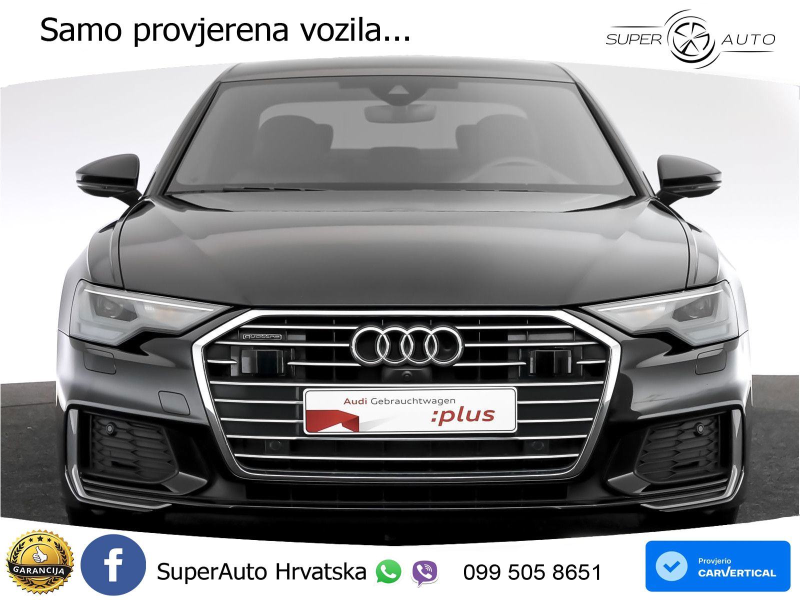 Audi A6 40 TDI quattro ultra S tronic 2x S line 204 KS, ACC+360+GR SJE, fotografija 2
